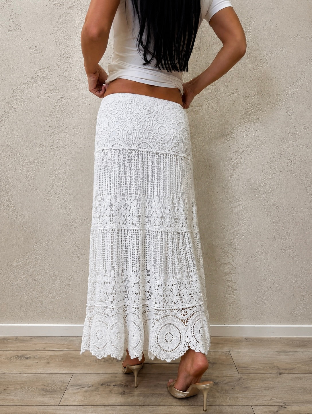 gonna midi crochet