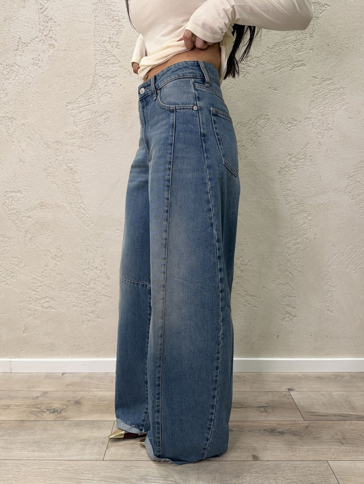 Jeans "Maite" barrel fit