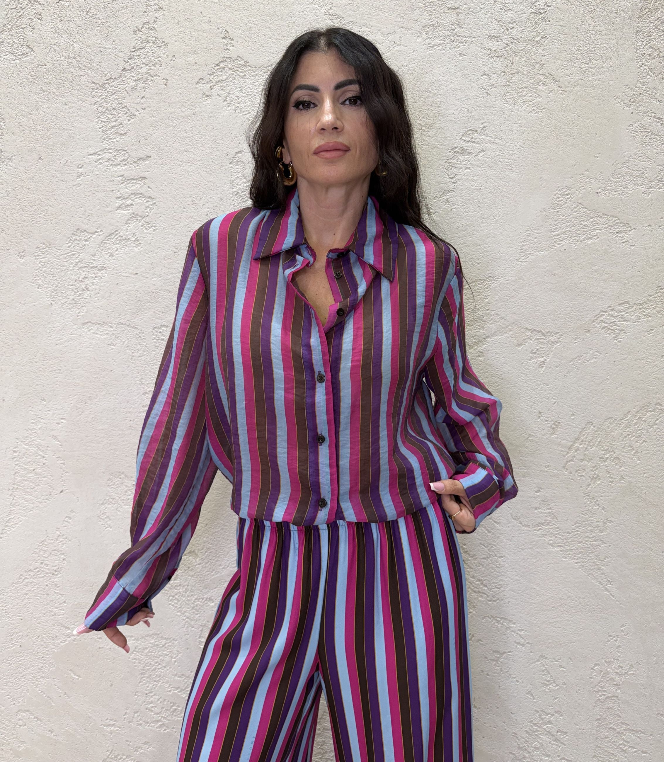 Camicia "Nomad" a righe