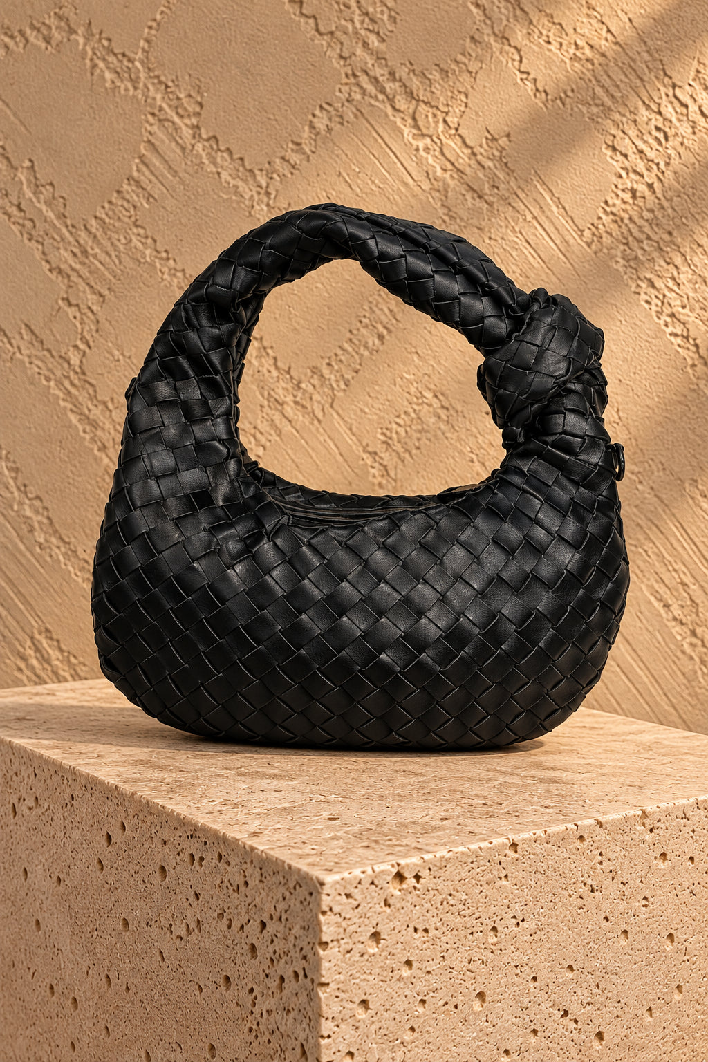 Borsa mini "Lia" intrecciata