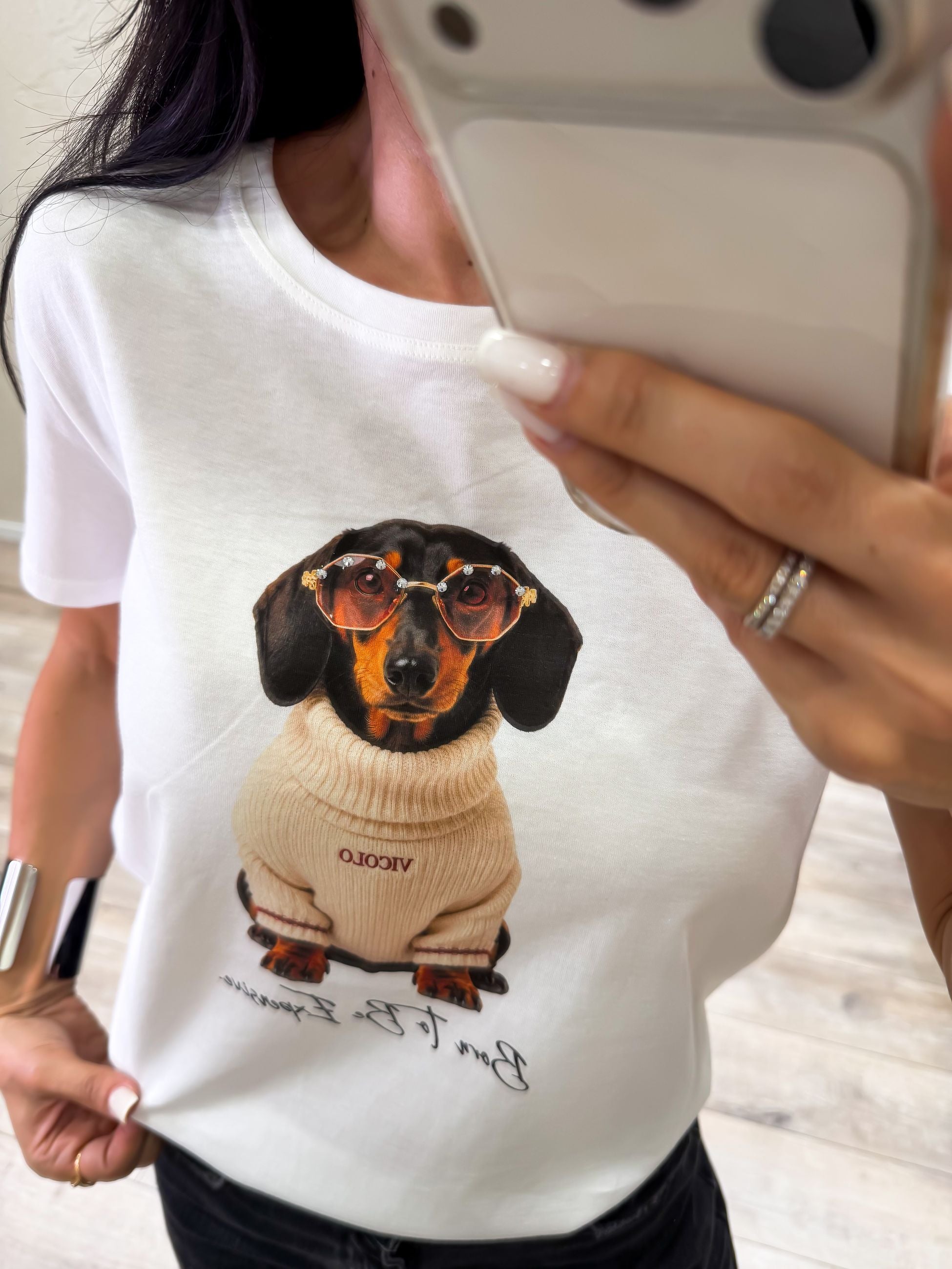 T-shirt bassotto pullover