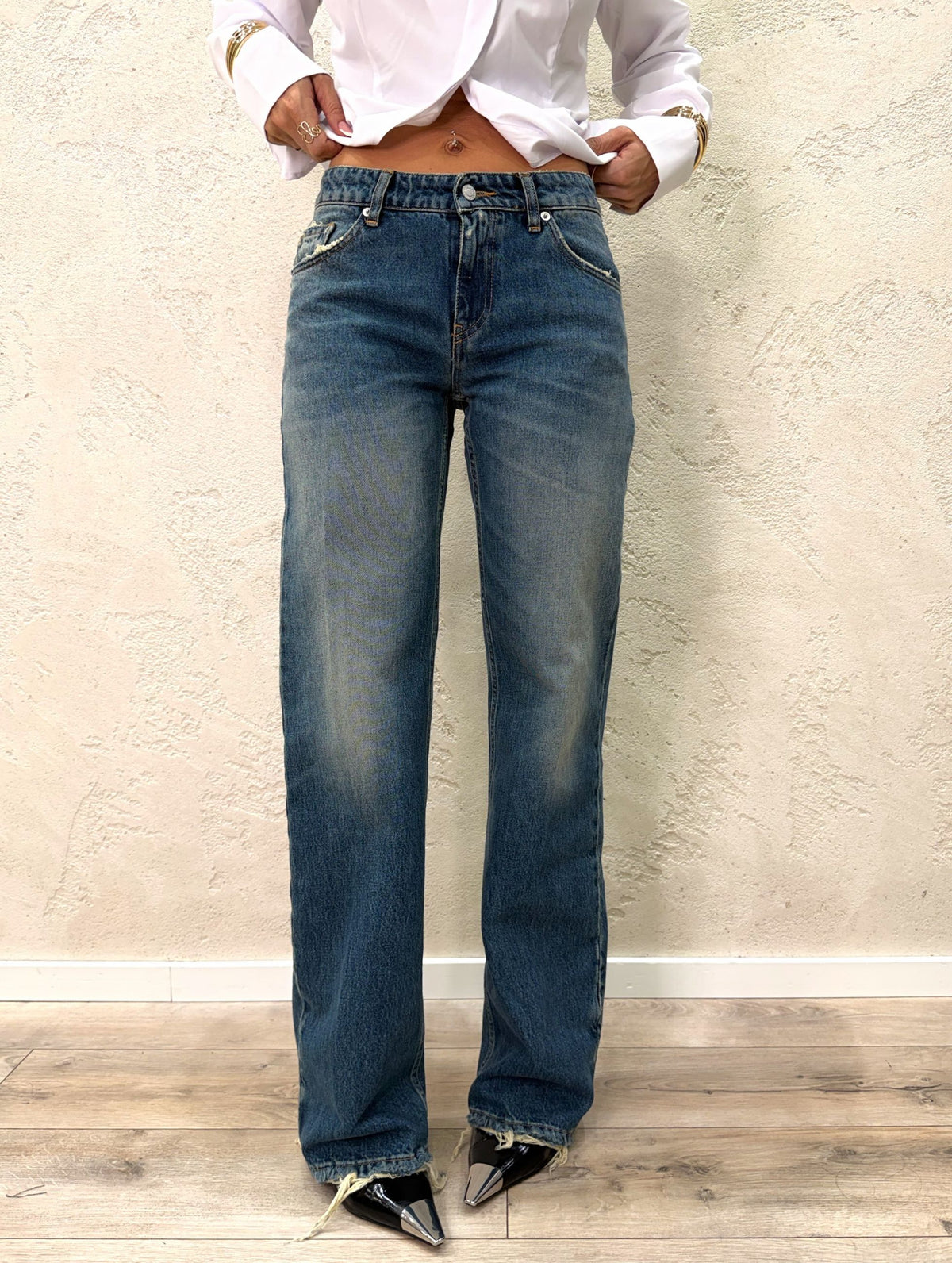 Jeans "Basma" straight fit