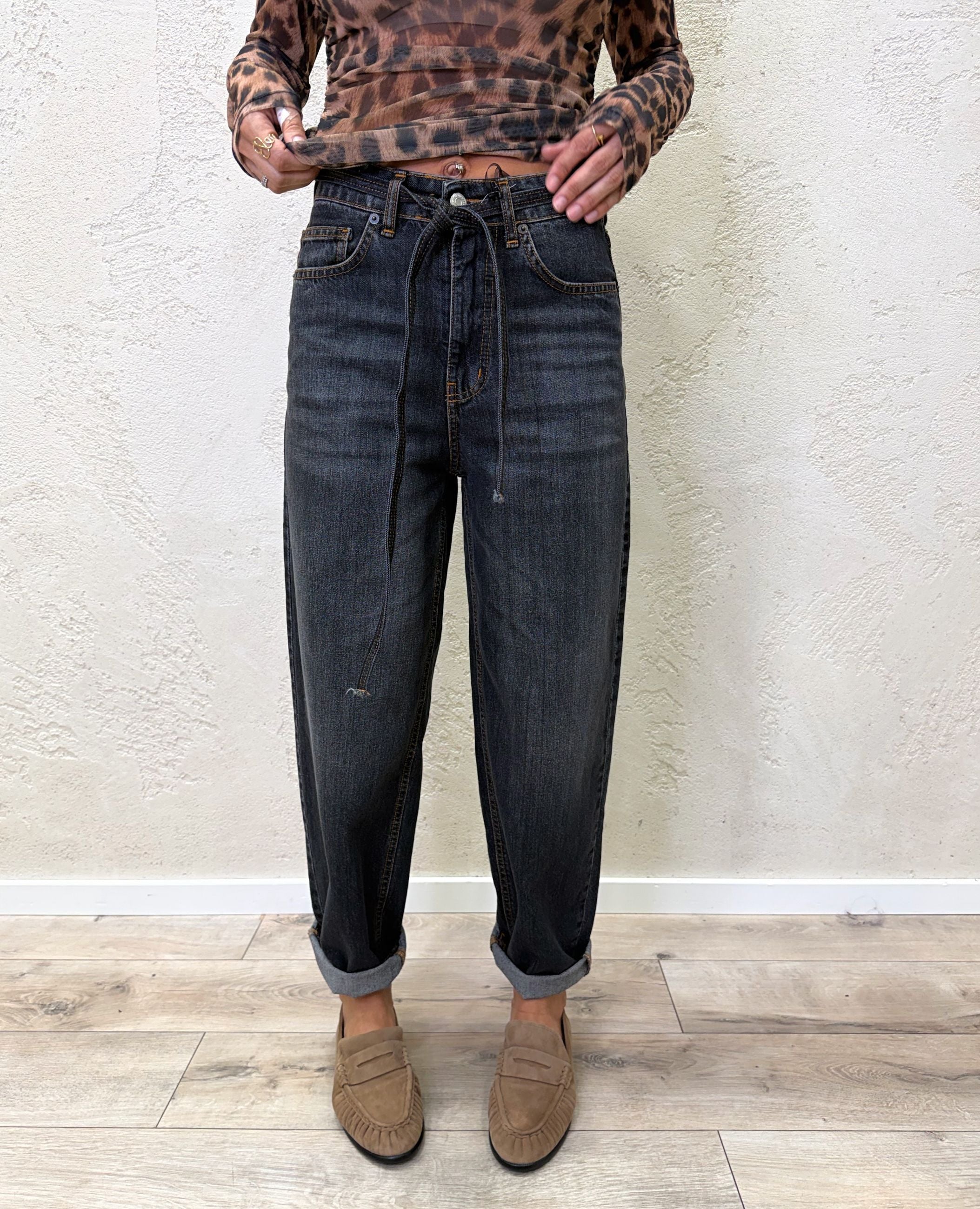 Jeans Oslo vestibilità wide leg