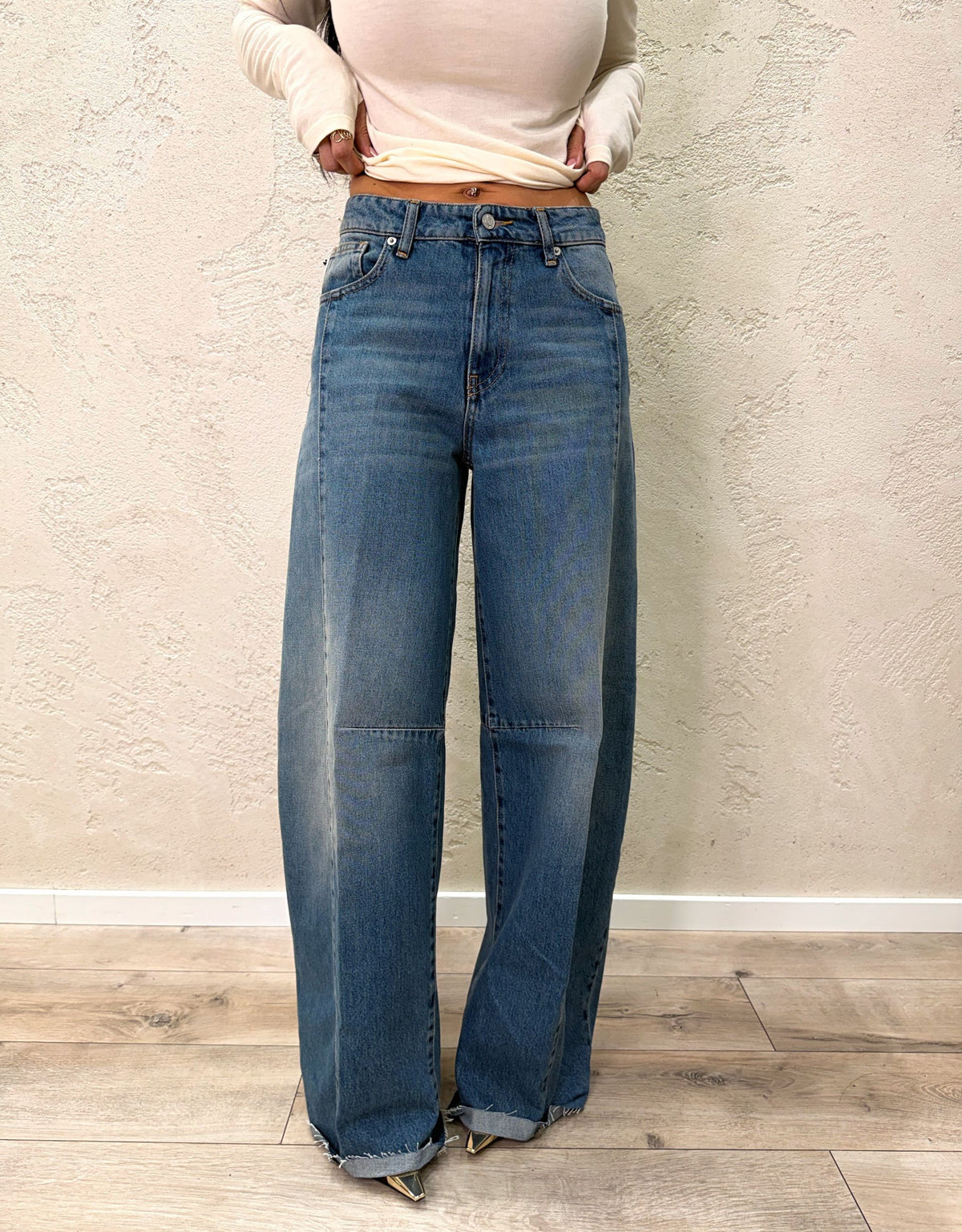Jeans "Maite" barrel fit