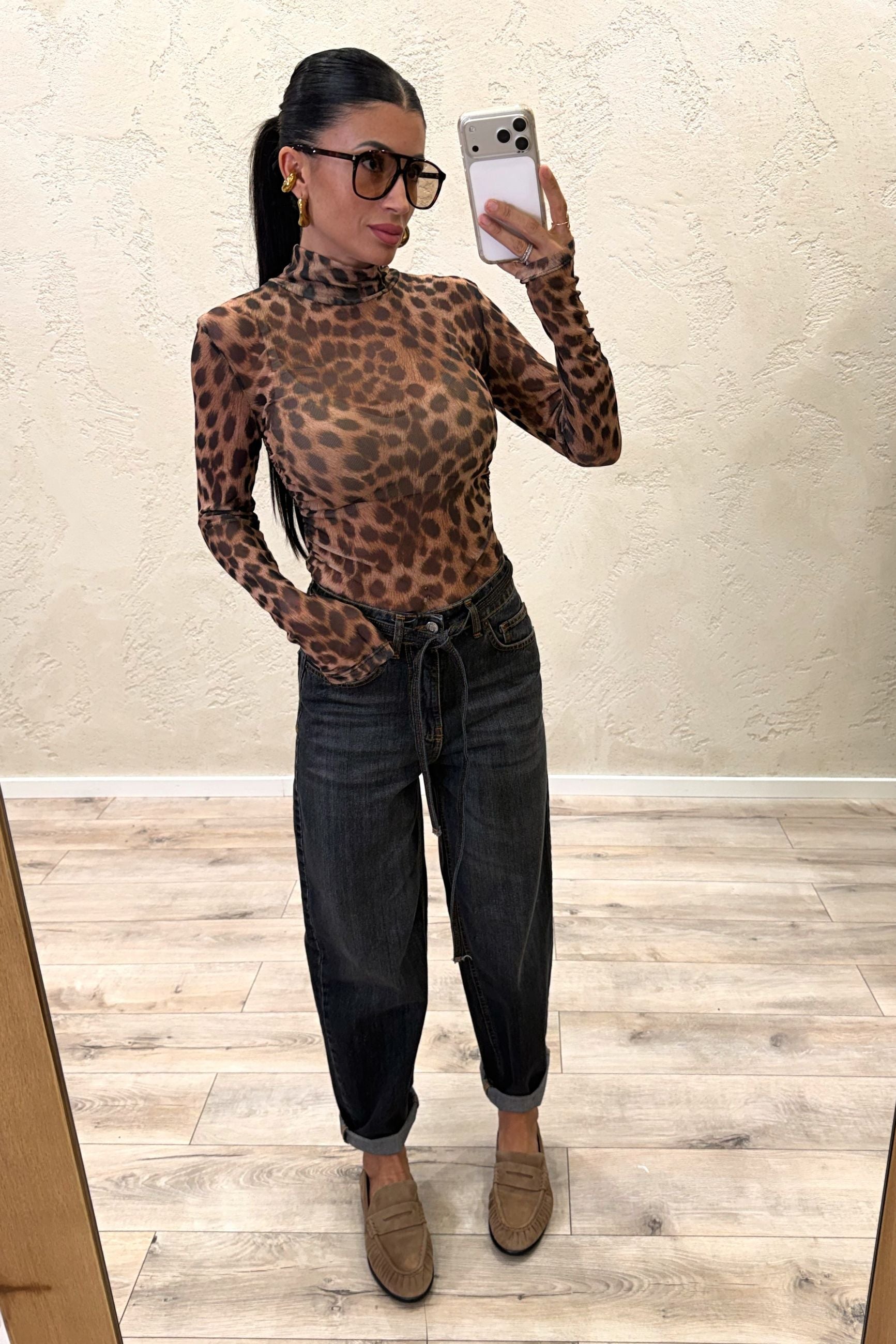 Jeans Oslo vestibilità wide leg