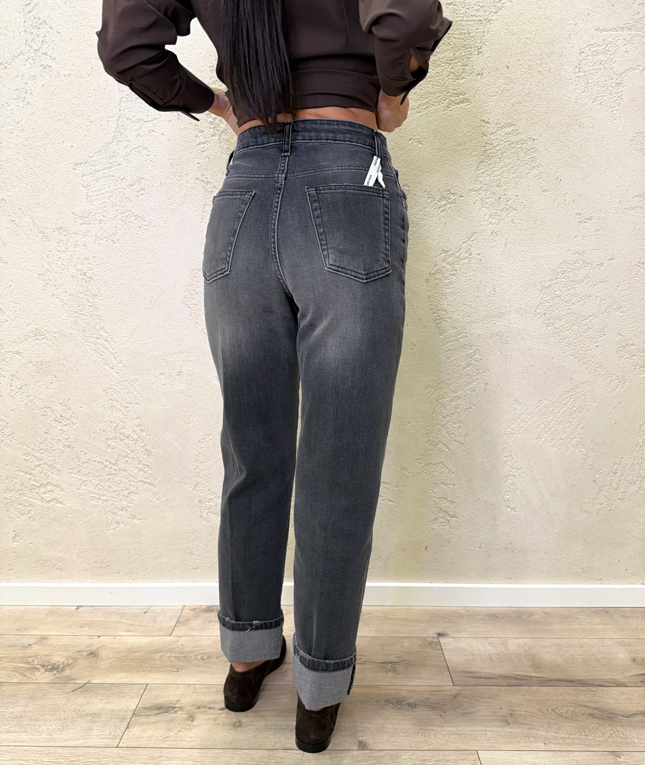 Jeans c/risvolto