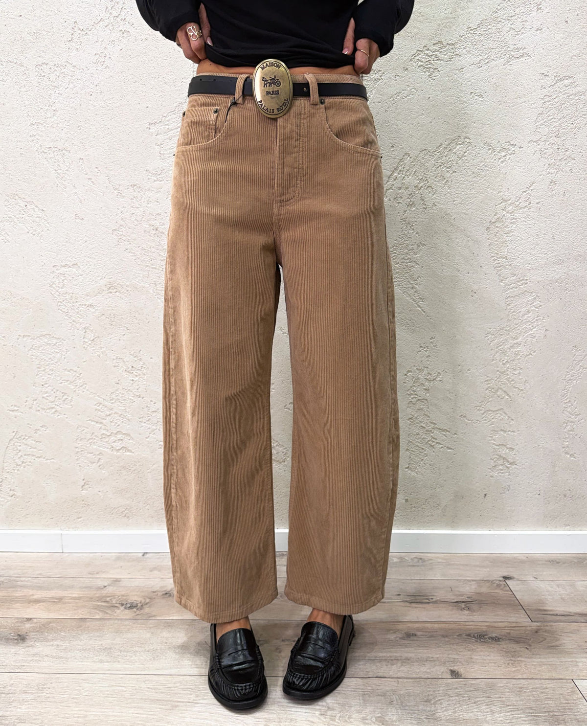 Pantalone in velluto mille righe