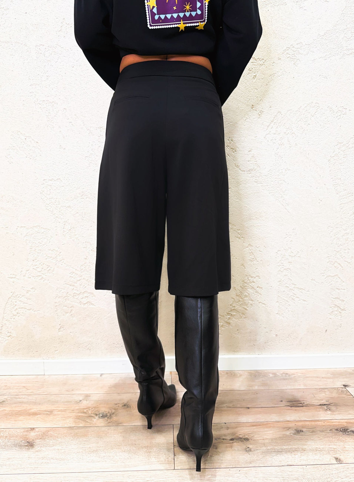 Bermuda sartoriale con pinces