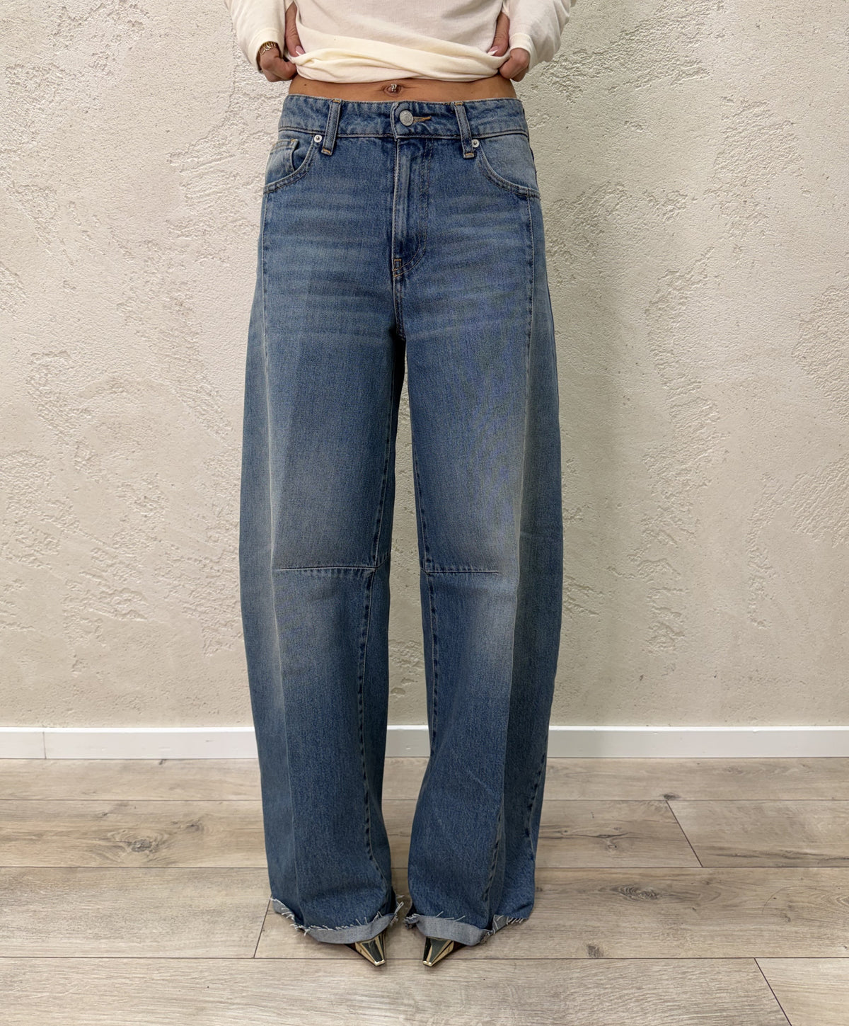 Jeans "Maite" barrel fit