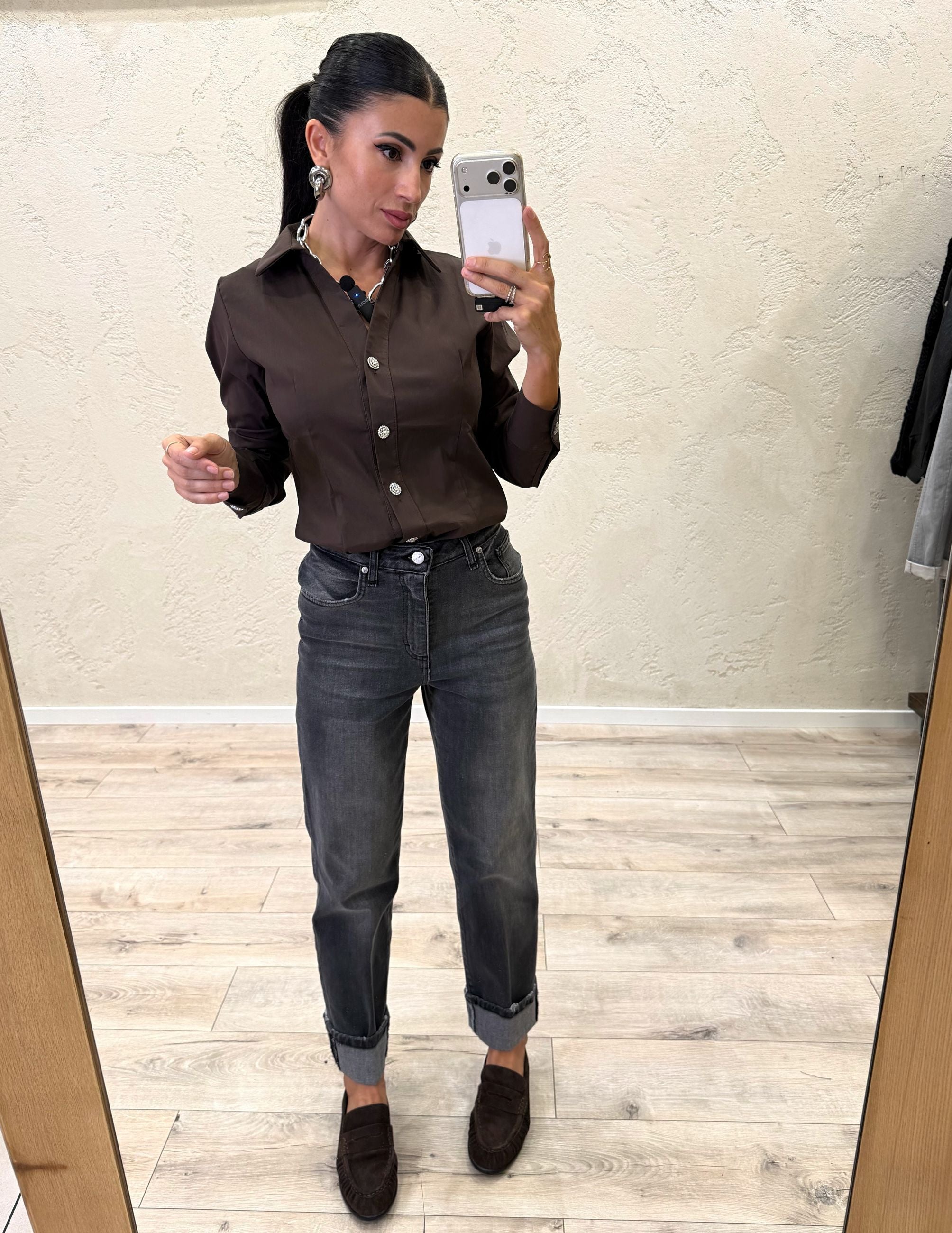 Jeans c/risvolto