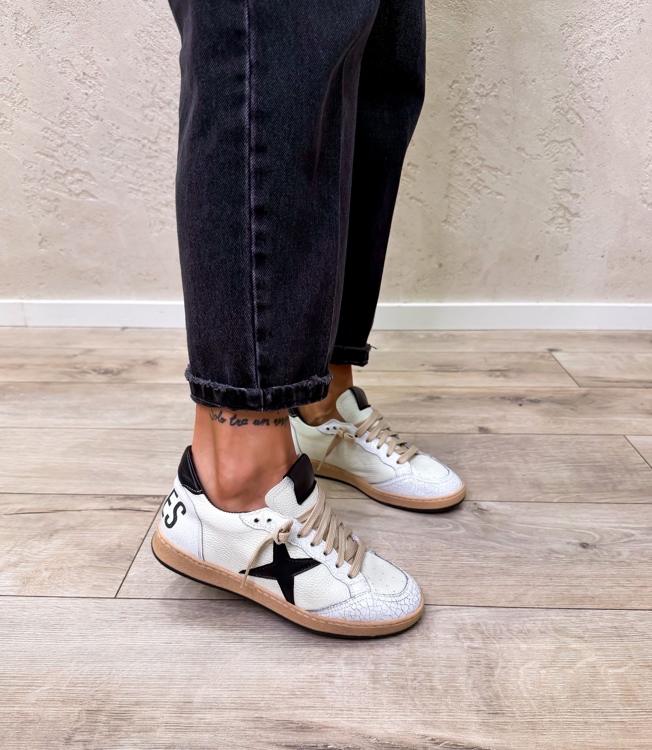 Sneakers in pelle