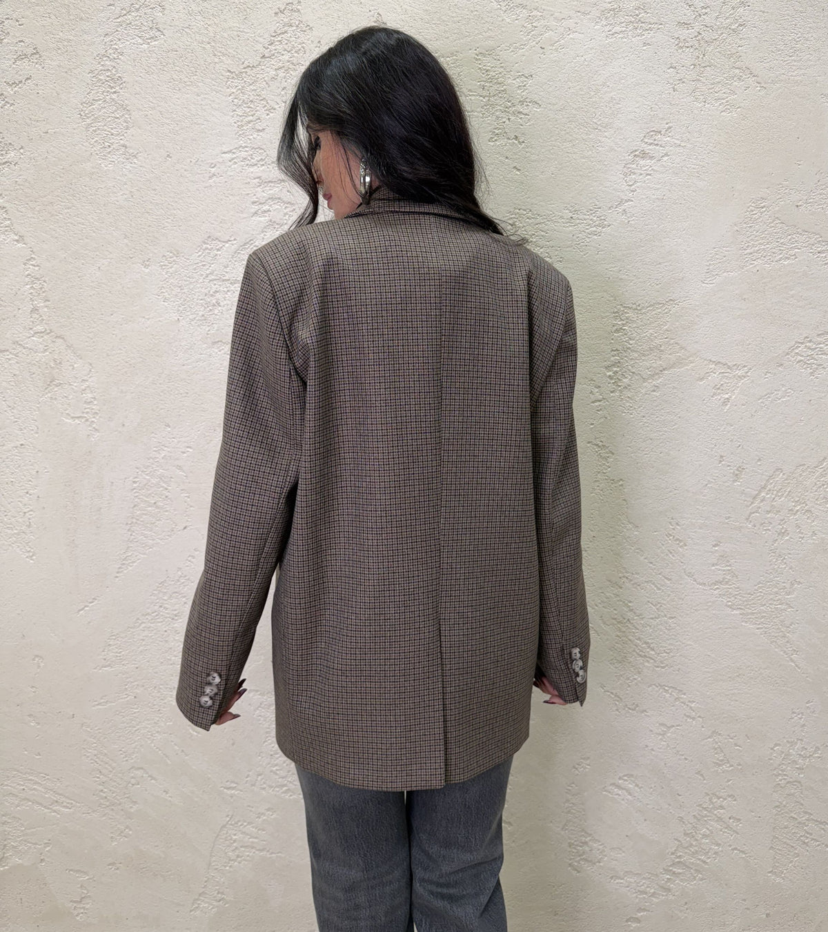 Blazer over "Margot" in pied de poule