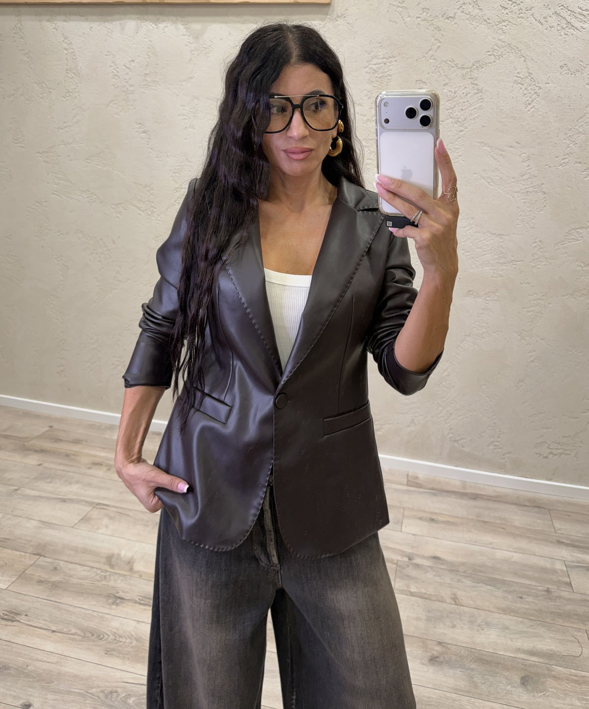 Blazer Urban in ecopelle