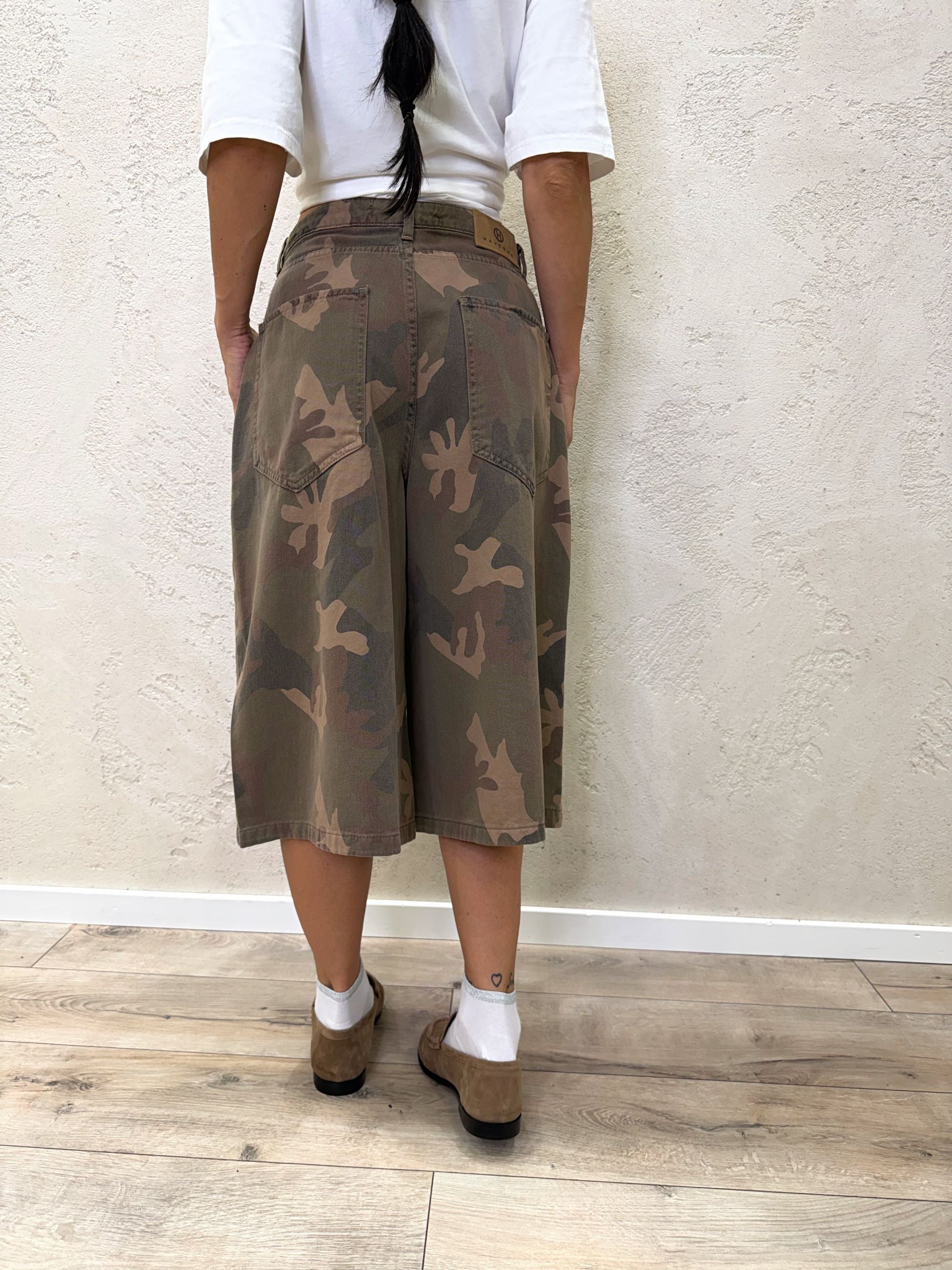 Maxi bermuda camuflage