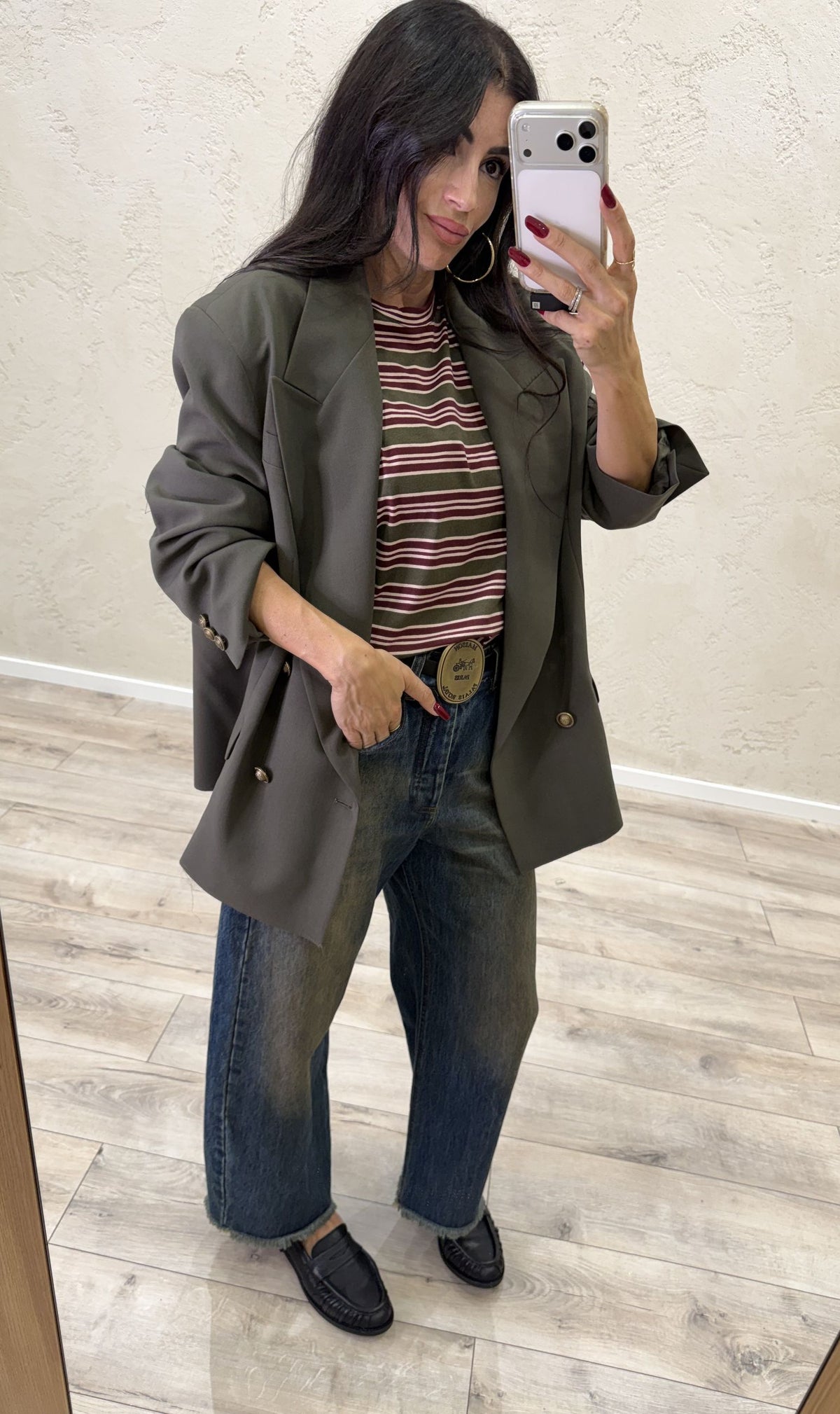 Blazer "Army" in doppiopetto over