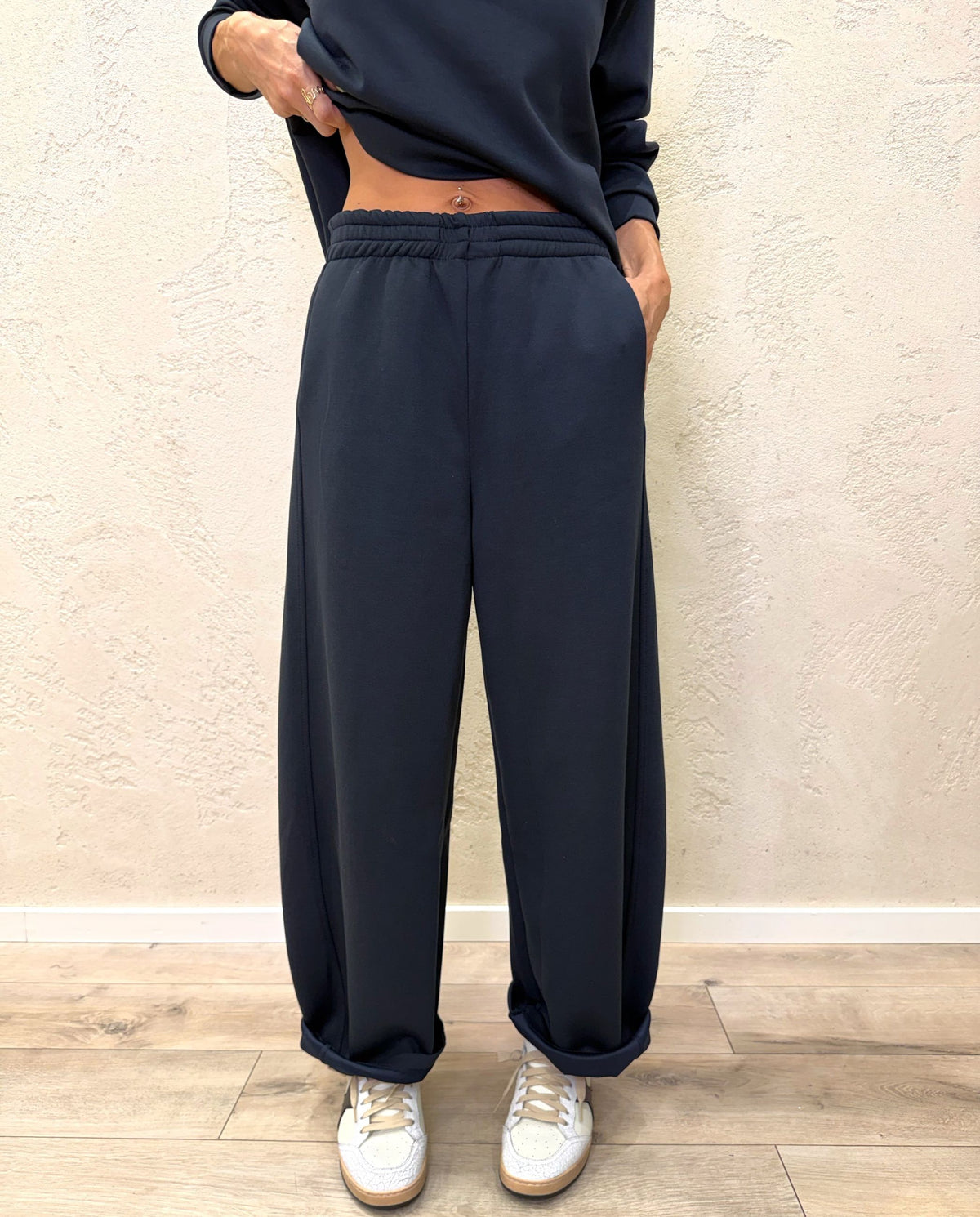 completo coordinato in felpa soft touch