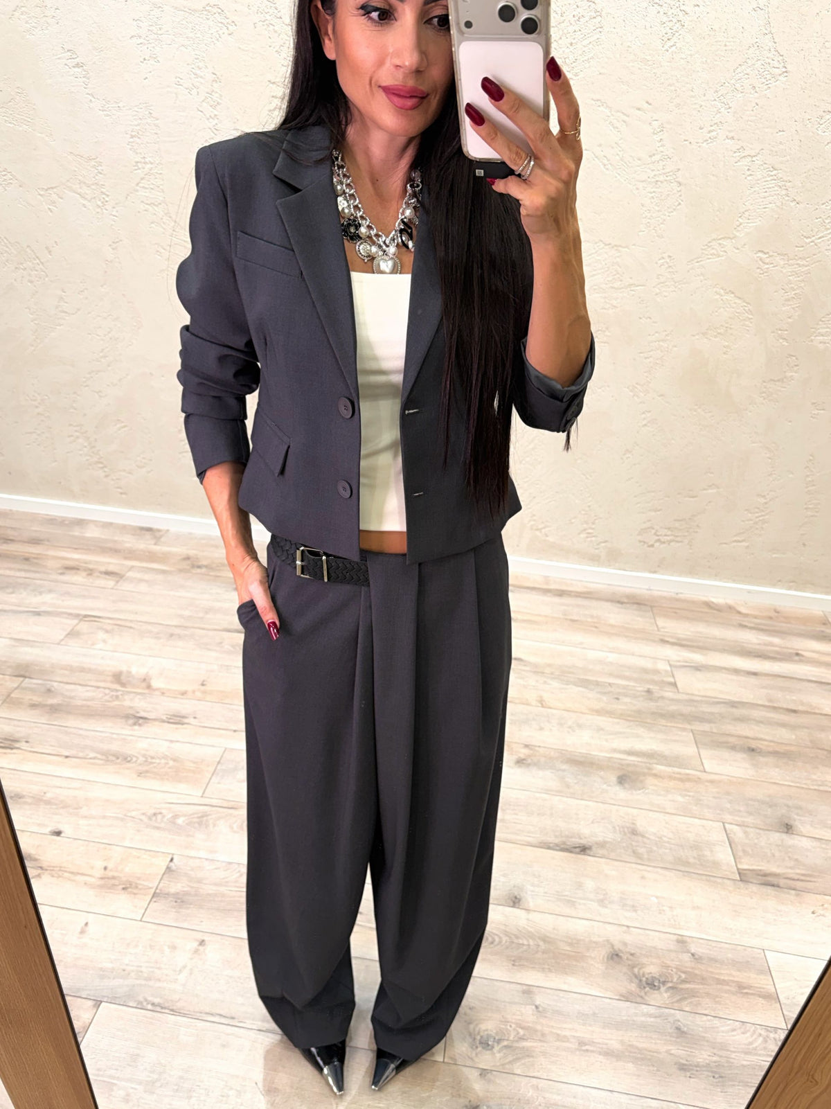 Blazer cropped "Niky"