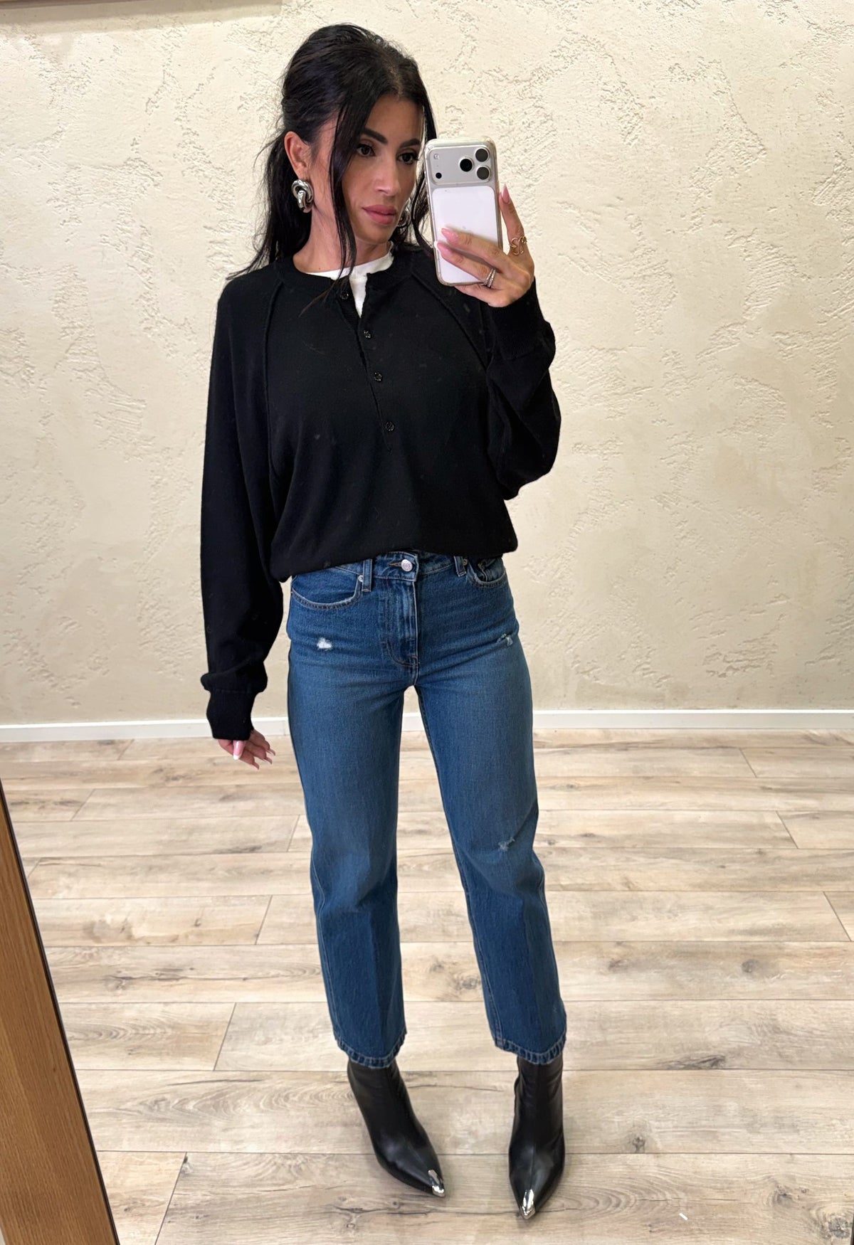 Maglia Noelle con bottoni