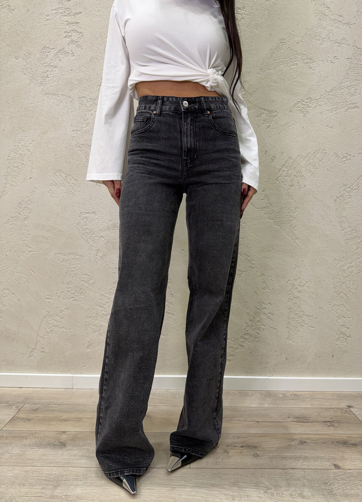 Jeans "Valery" a palazzo