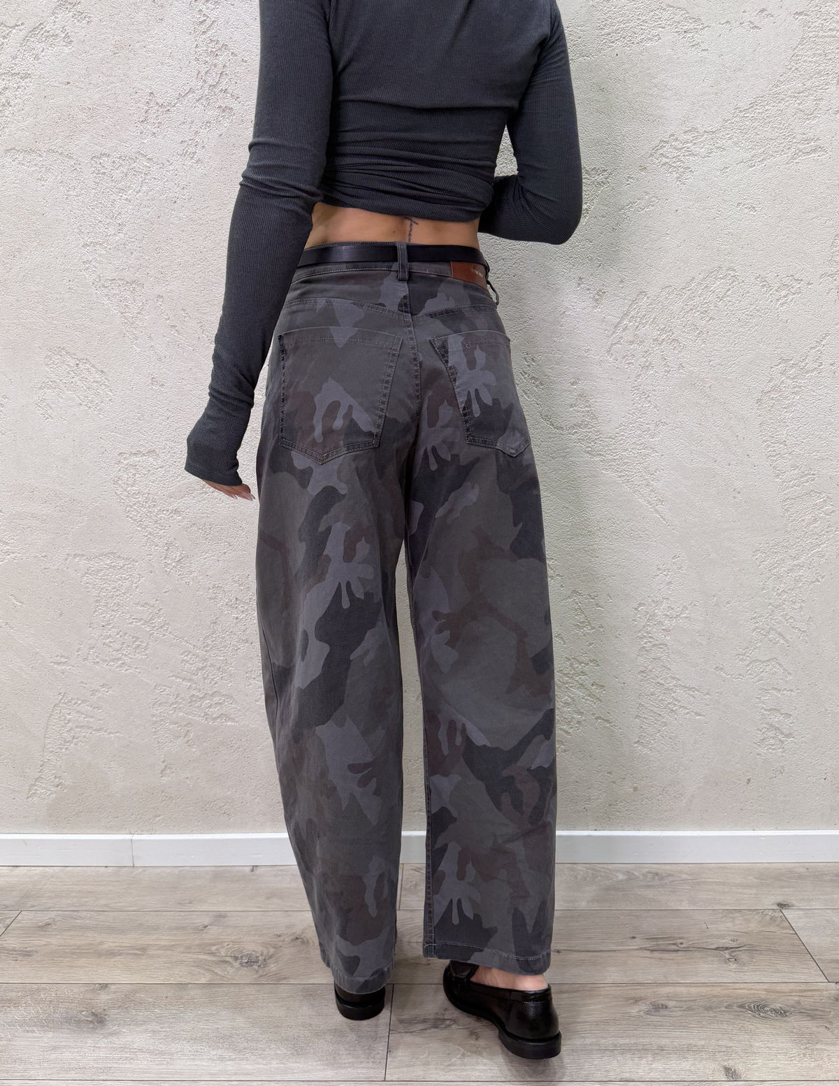 Pantalone "Moonstone" barrel fit camouflage