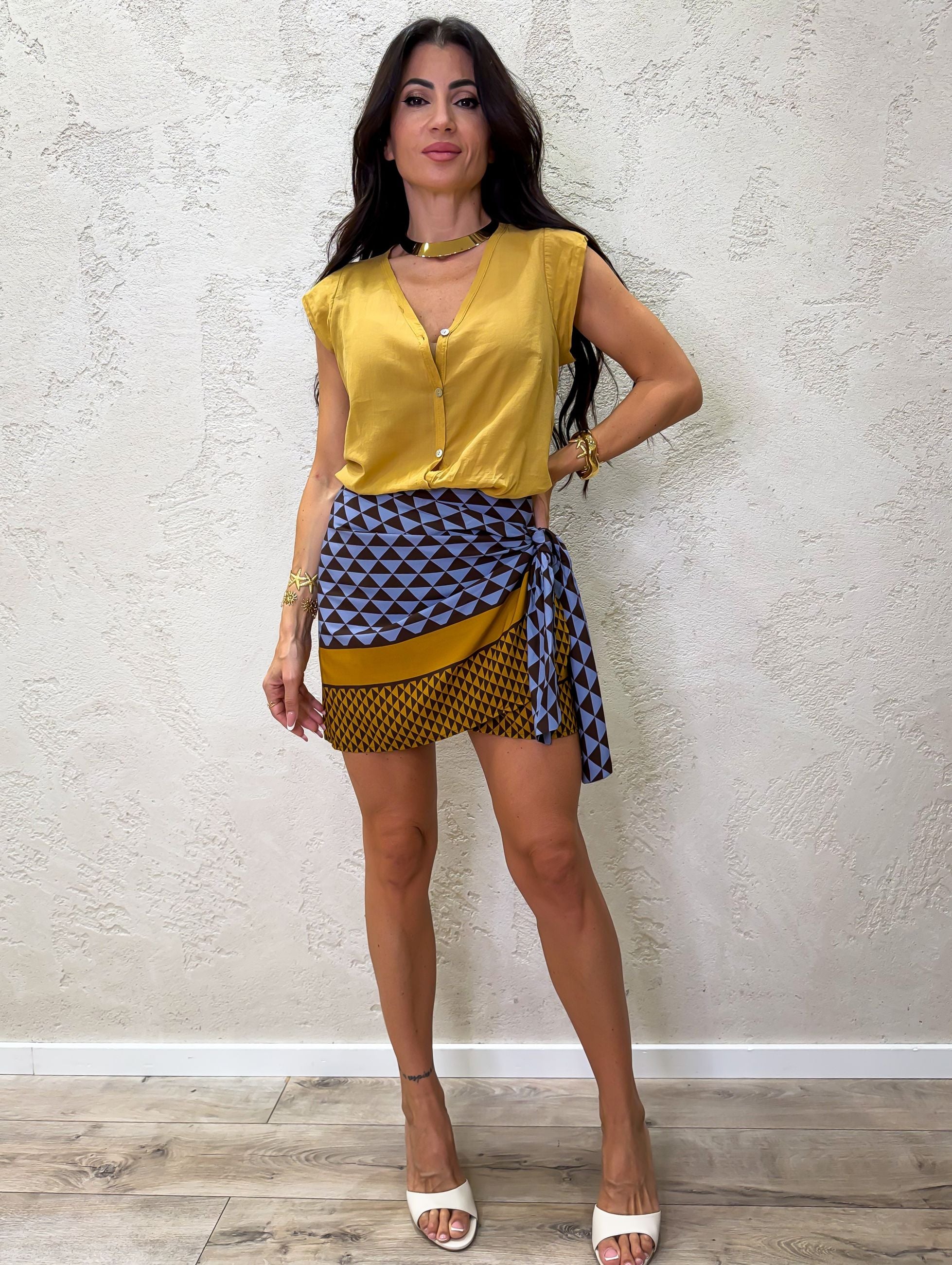 minigonna pareo foulard Horizon