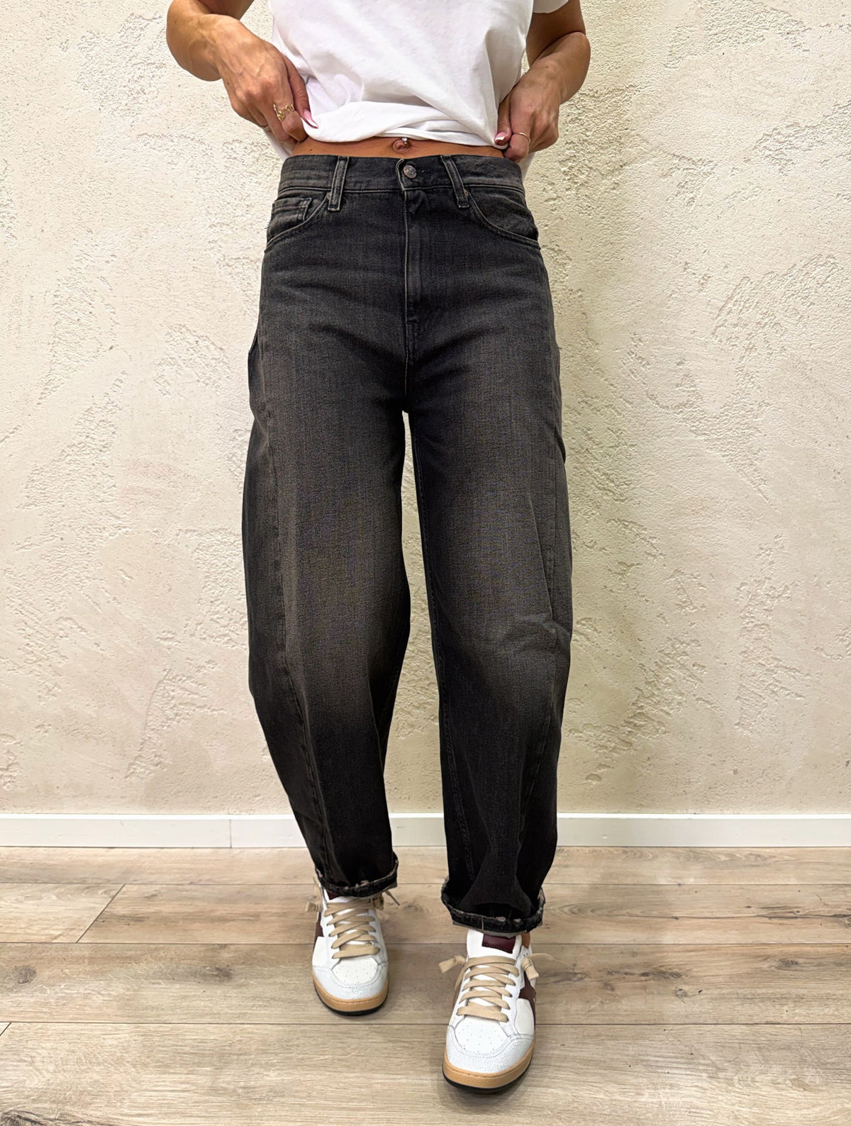 Jeans "Chiara" barrel fit