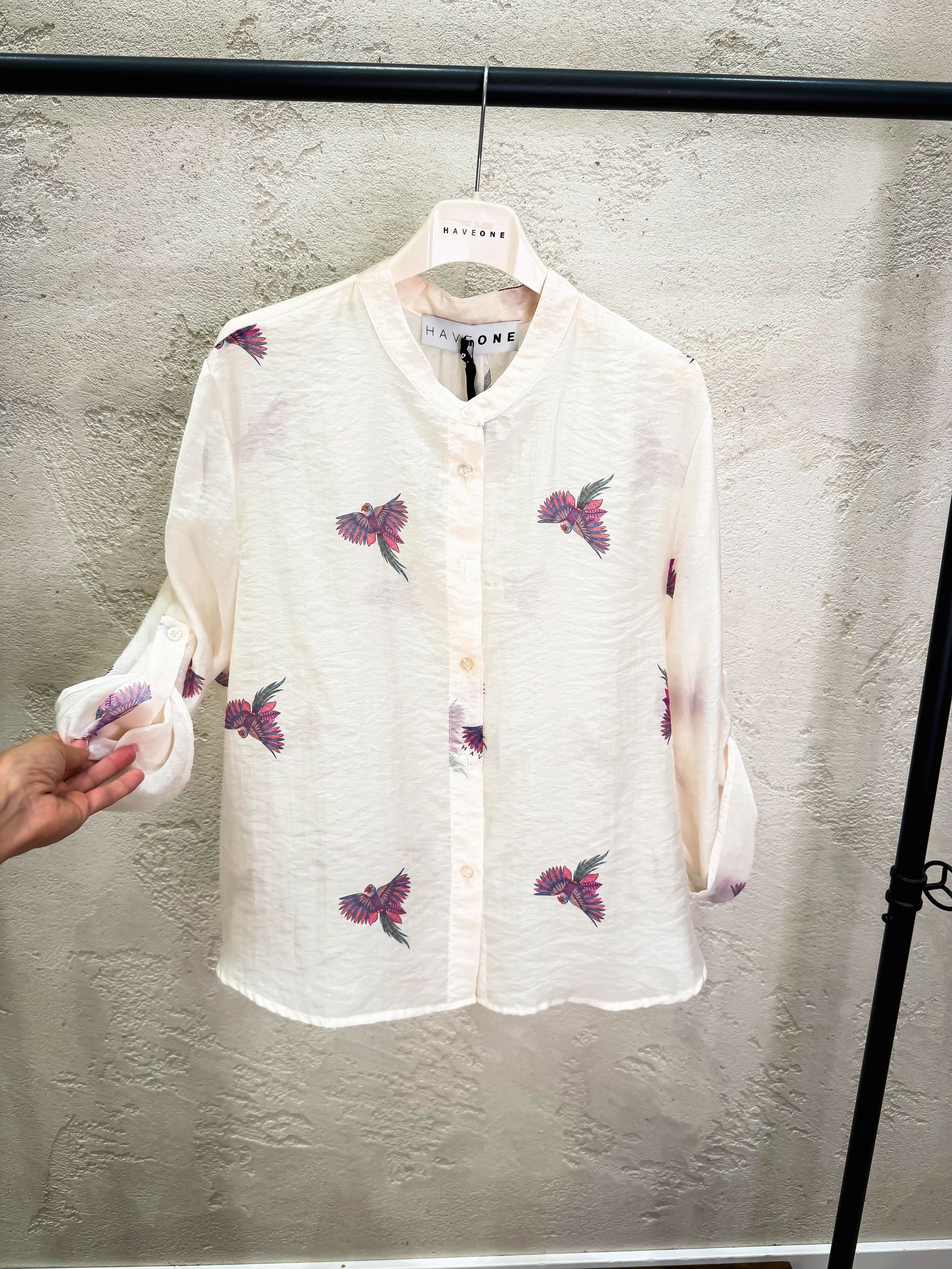 camicia "rio" in lyocell