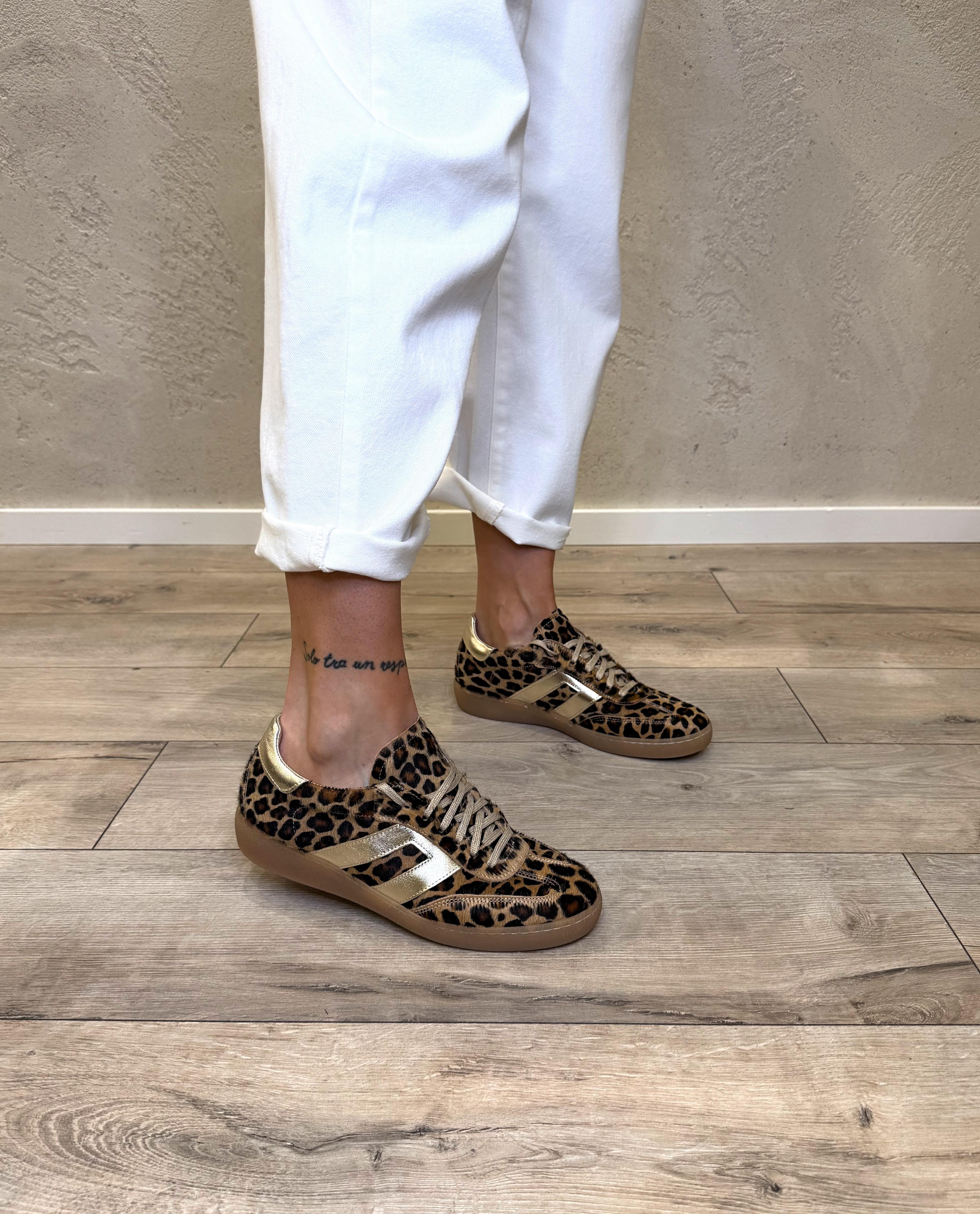 sneakers in cavallino fantasia leopardata VOLTACVDD01 MACULATO DIVINE FOLLIE