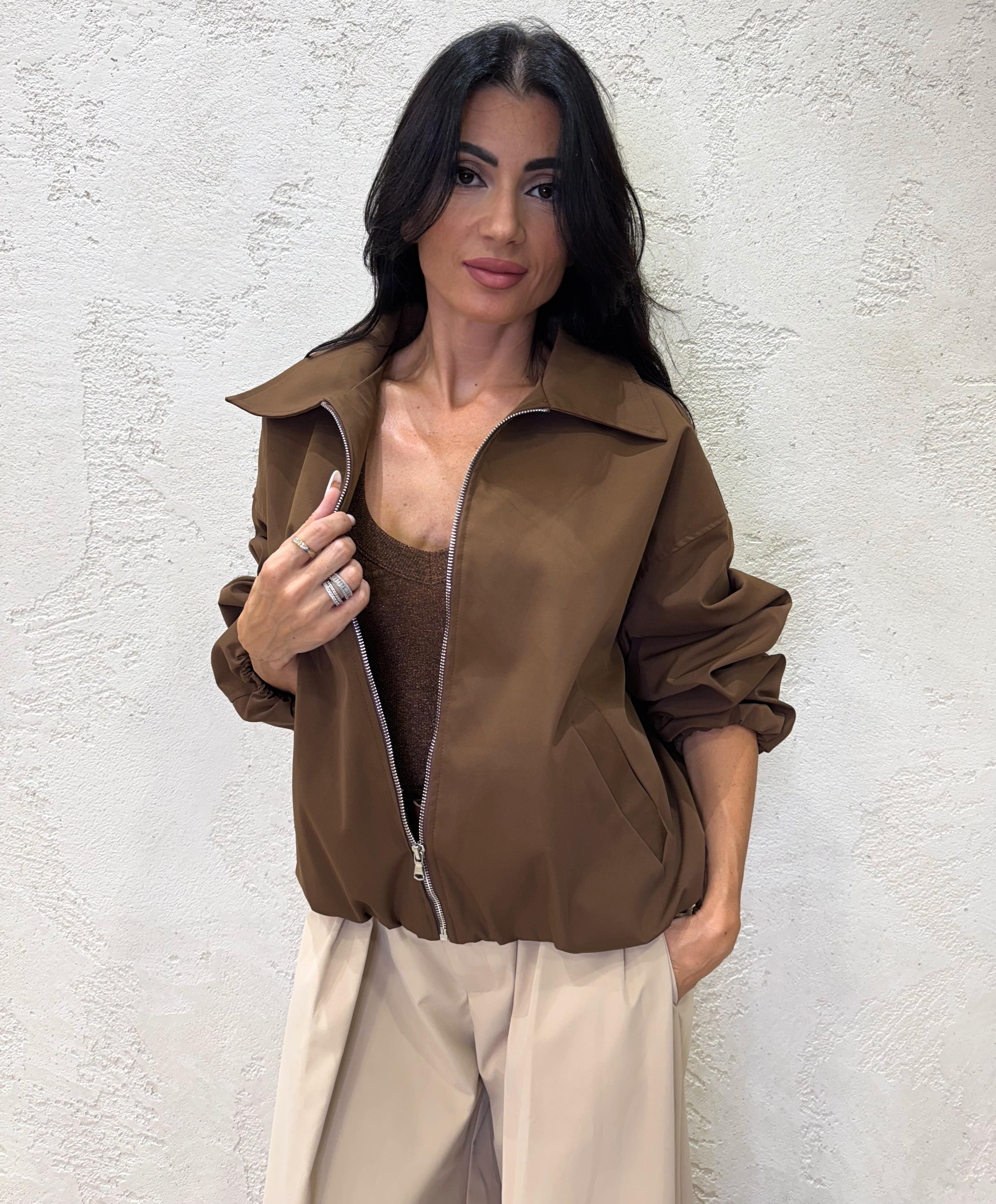 giubbino bomber GBOMBER MARRONE ELEVI