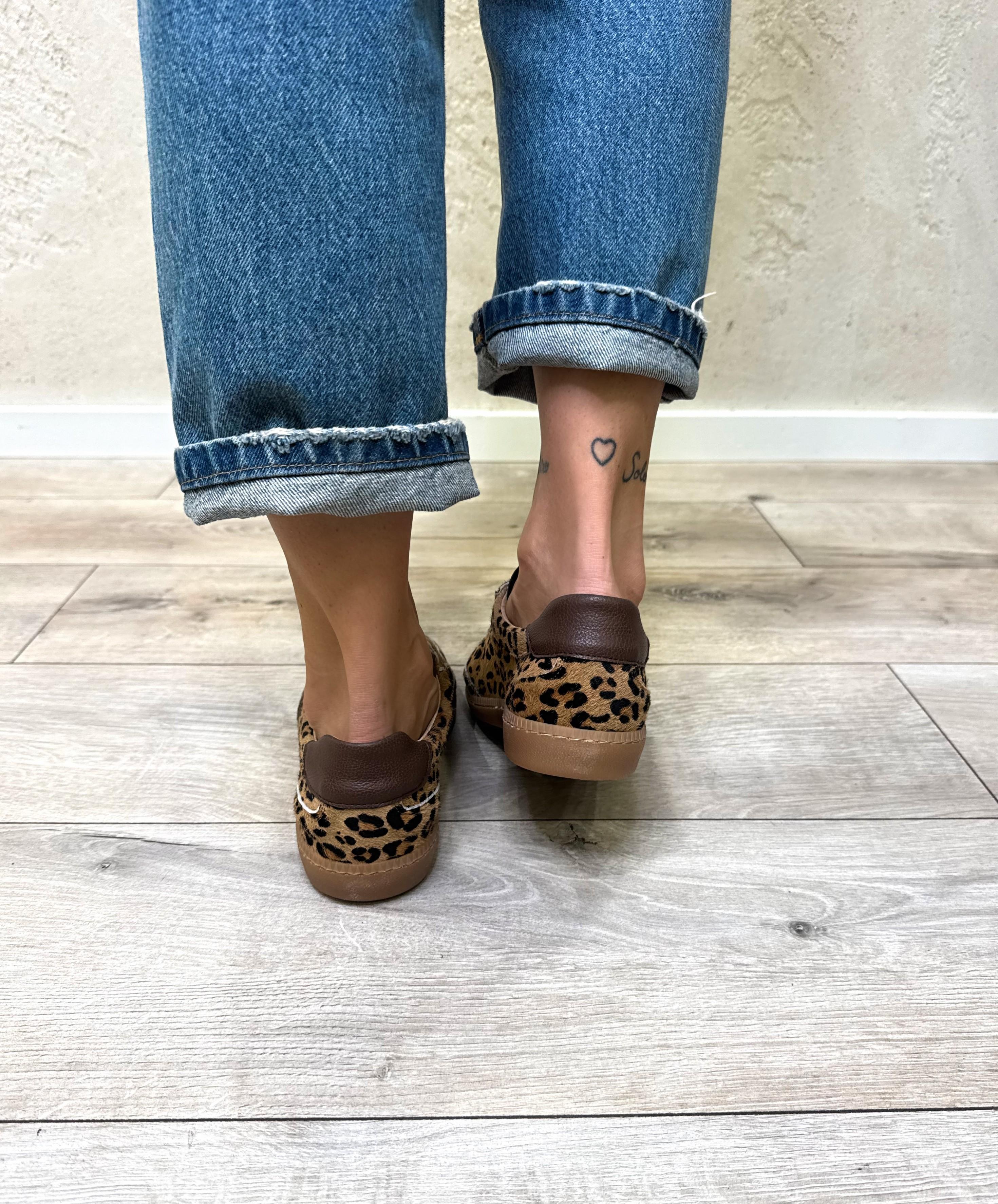 sneakers maculata in vera pelle FE4467 MACULATO OVYE'