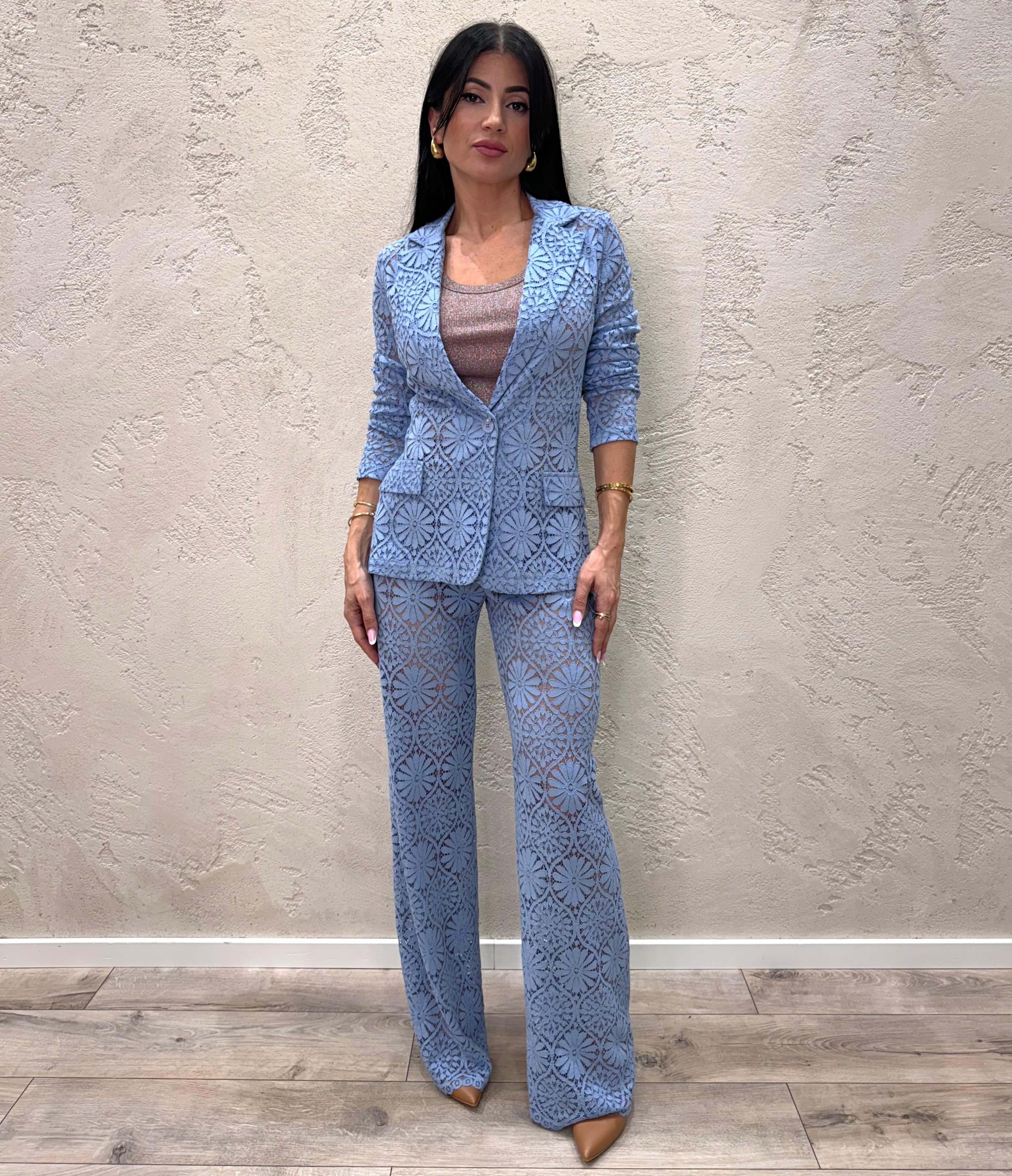 blazer macramè J9990031T ICEBERG IMPERIAL