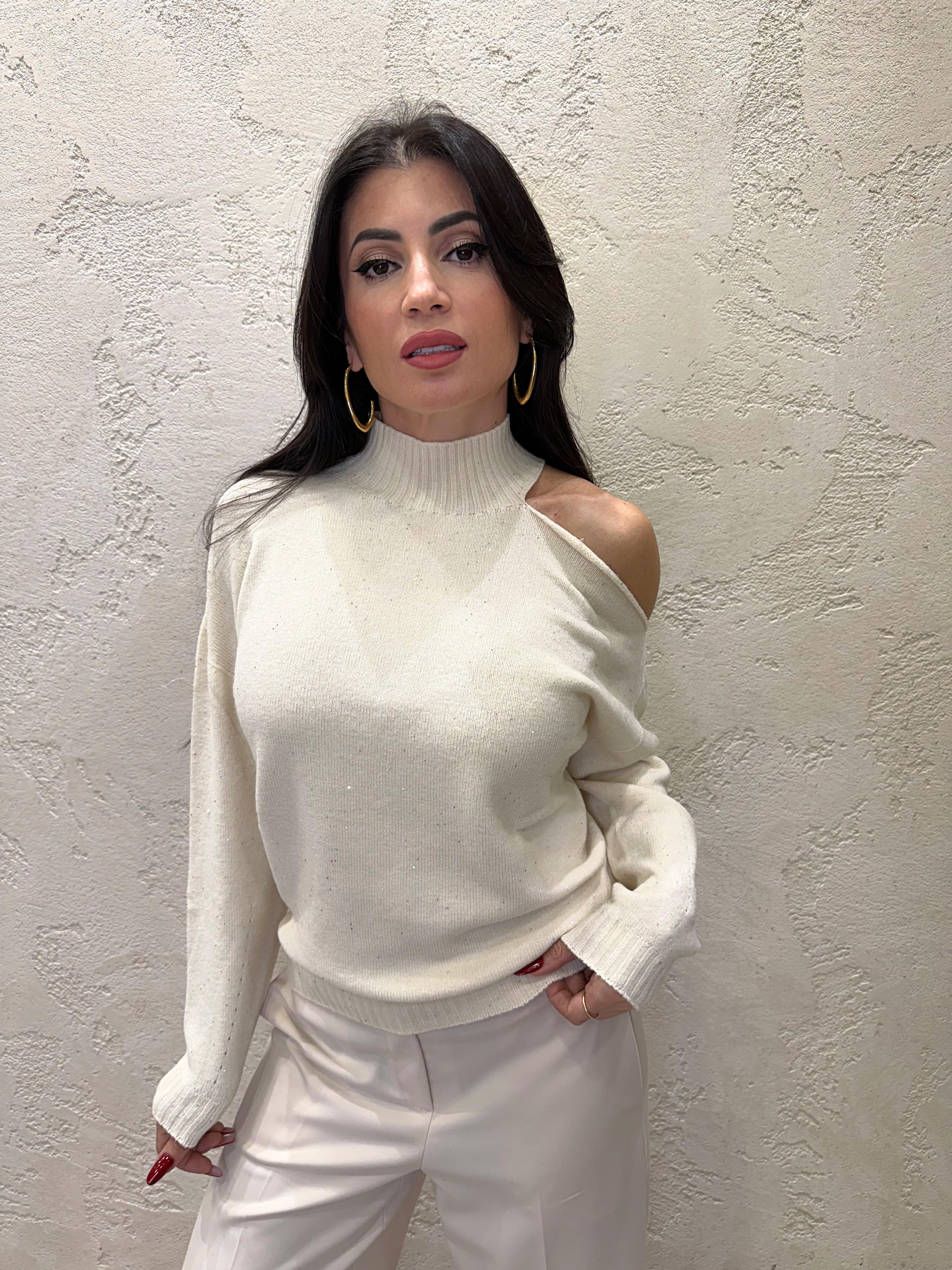 pull cut out micro pailettes 78247 CREMA SUSY MIX