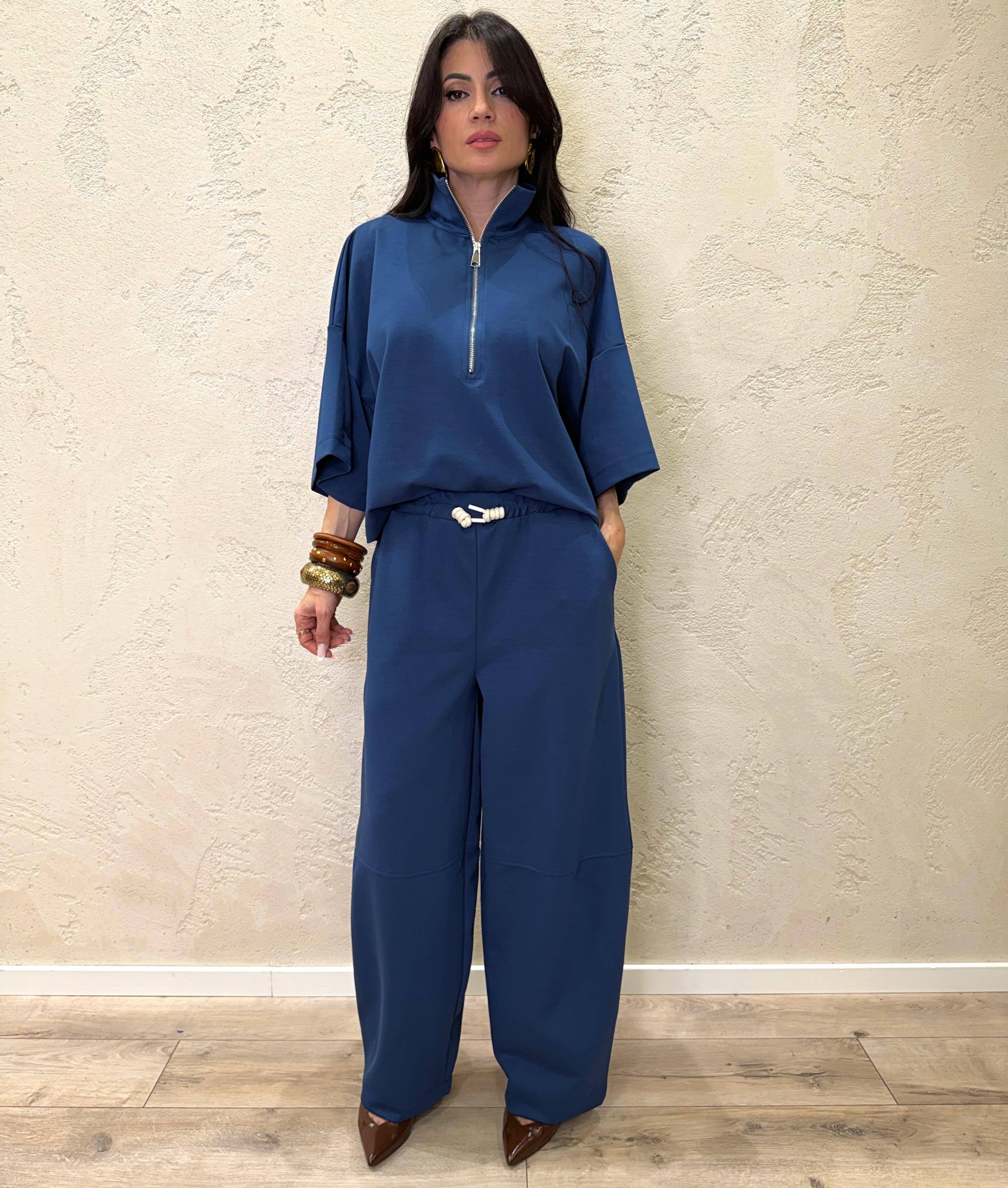 felpa in scuba leggera TAB1341 AVIO VICOLO