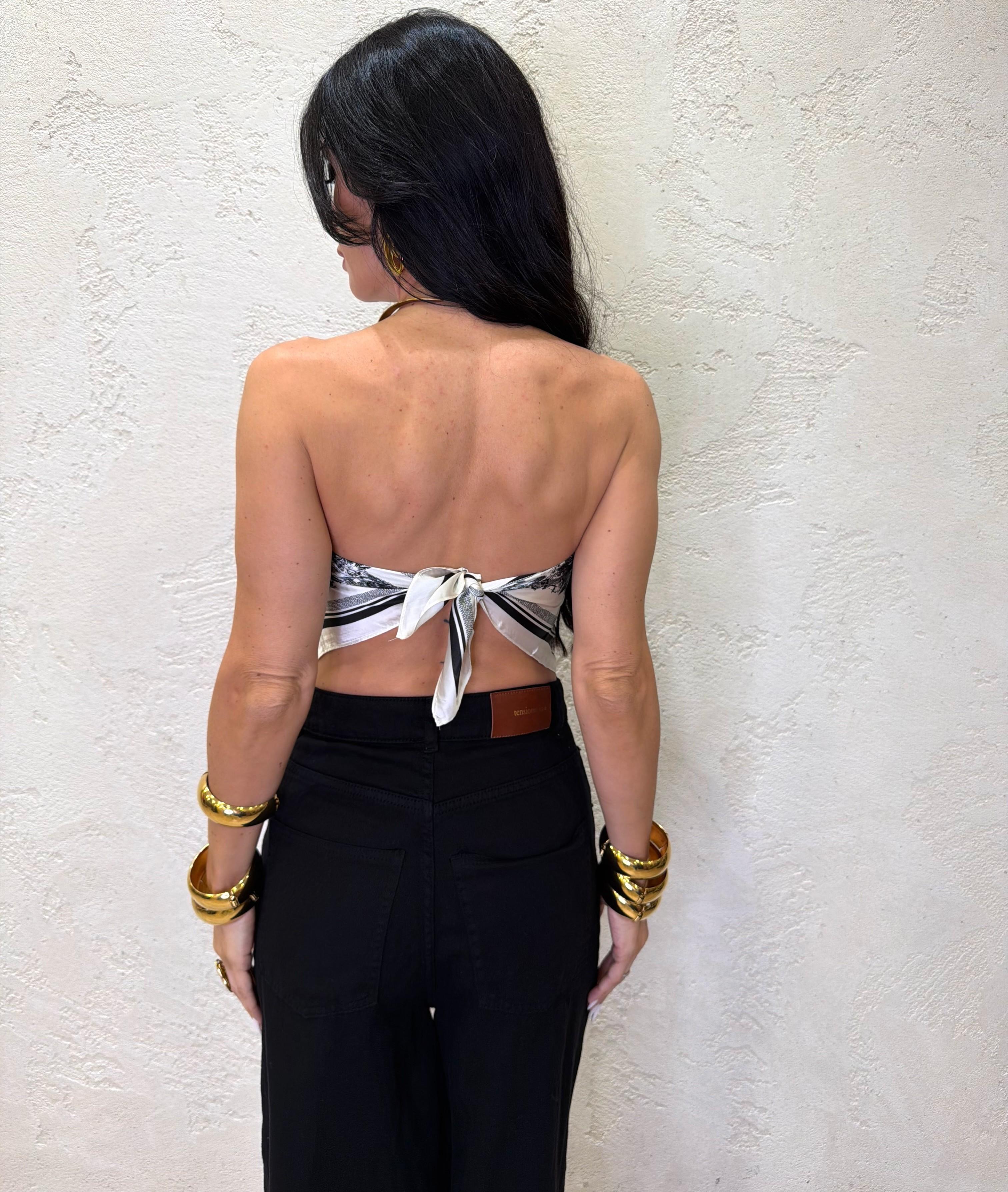 foulard palm fantasia dior FOUL-DIOR-PALM NERO ELEVI