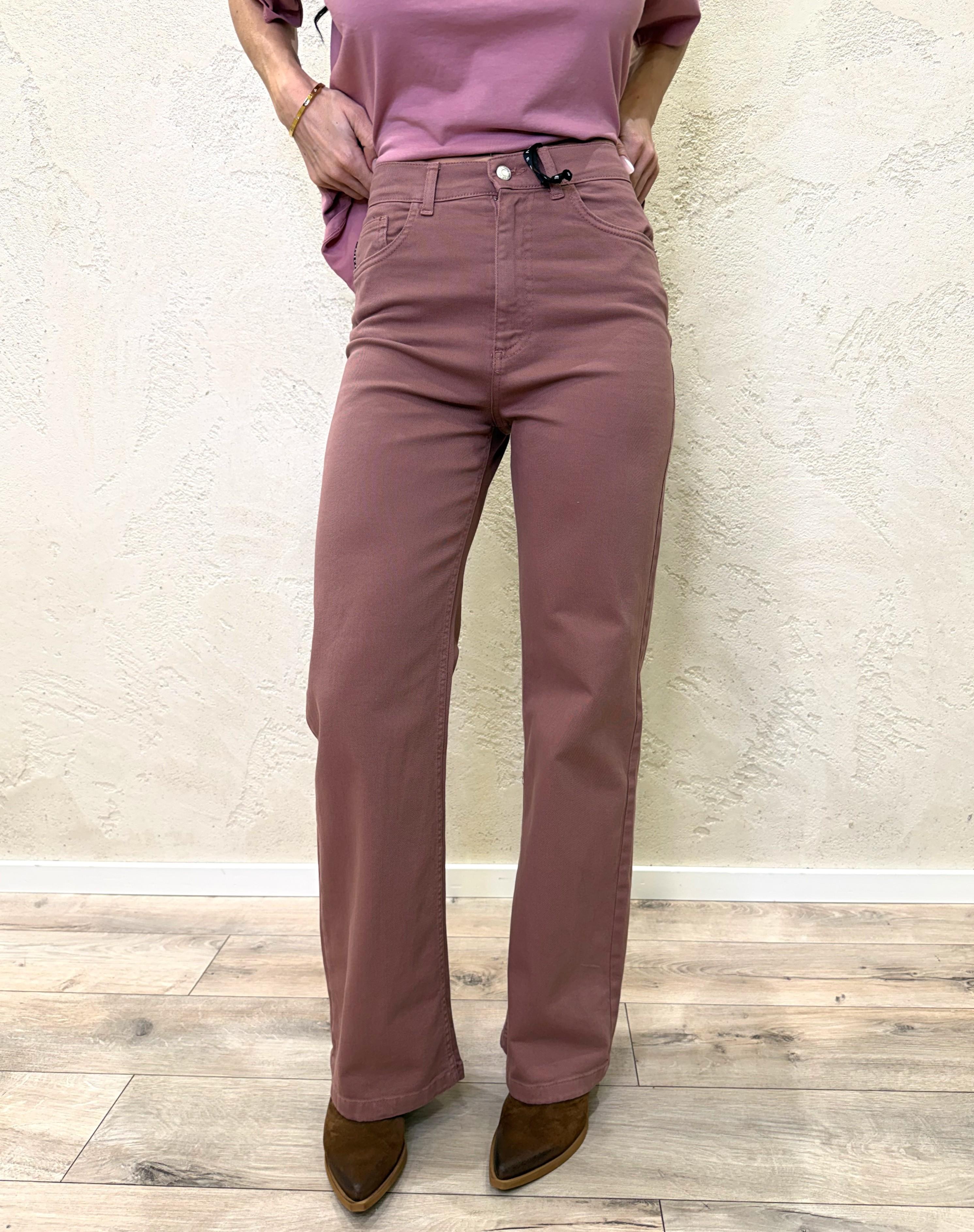 jeans elasticizzato modello london a gamba dritta PGZ-Q114 CIPOLLA HAVEONE