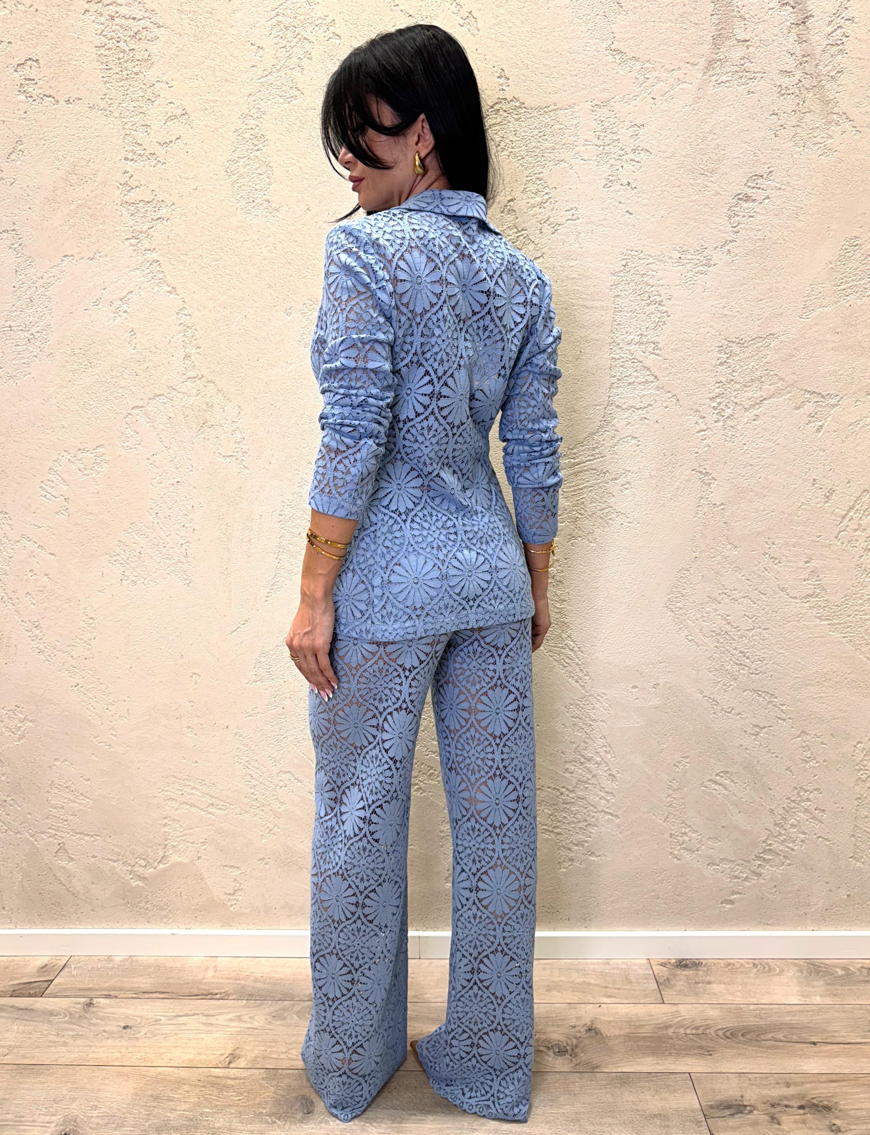 pantalone macramè con cintura P9990077T ICEBERG IMPERIAL