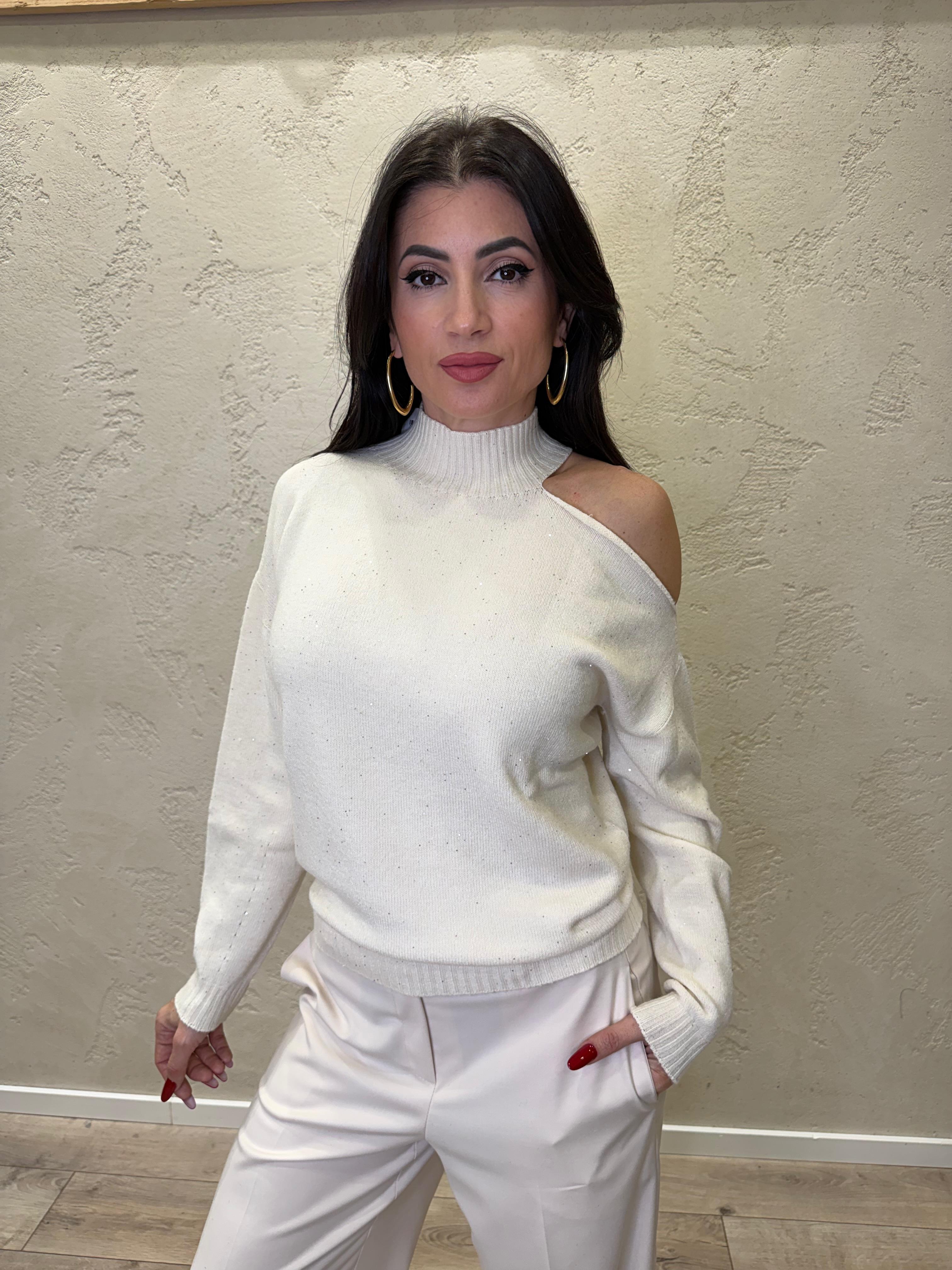 pull cut out micro pailettes 78247 CREMA SUSY MIX