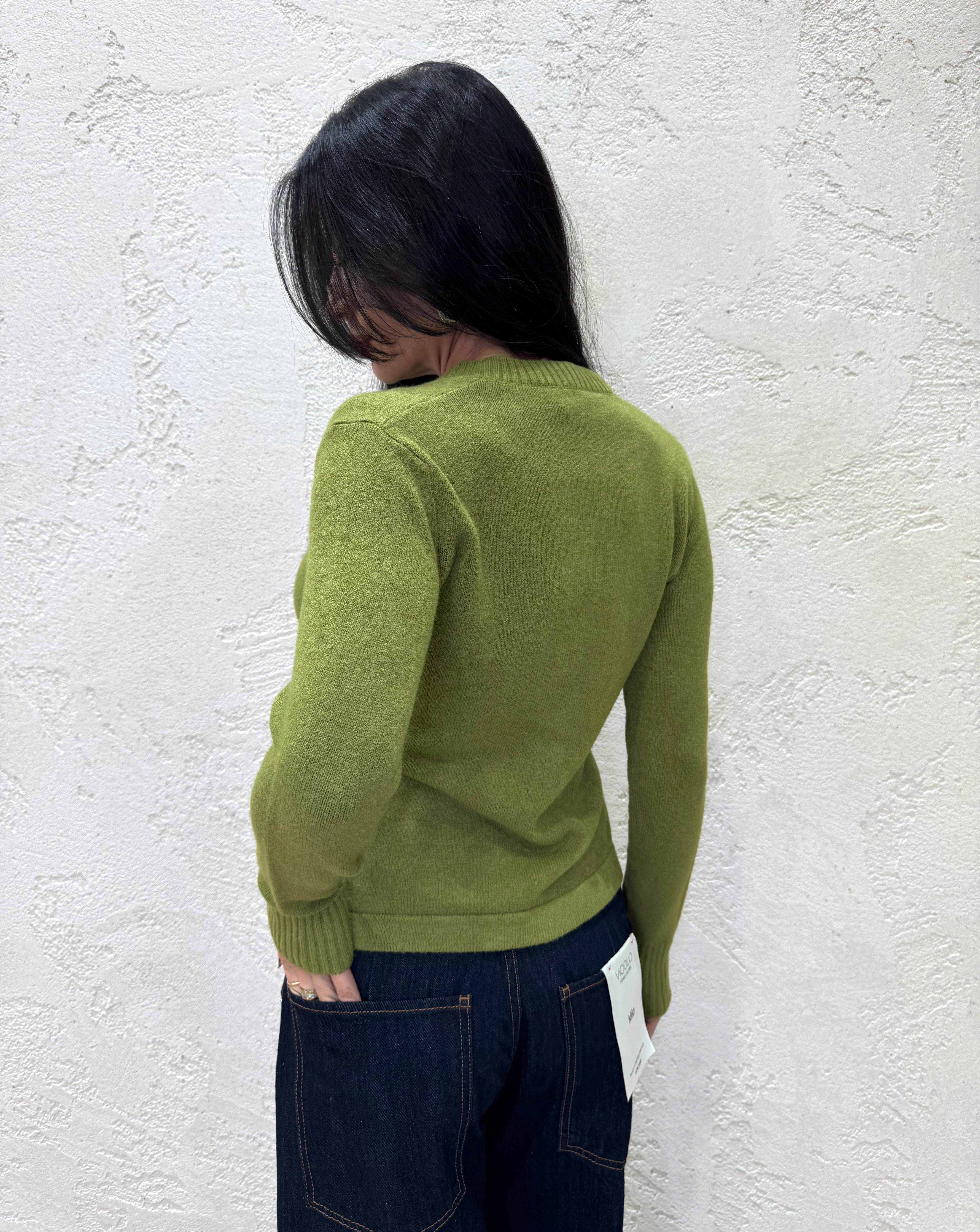 giacchino in maglia 78058 OLIO SUSY MIX