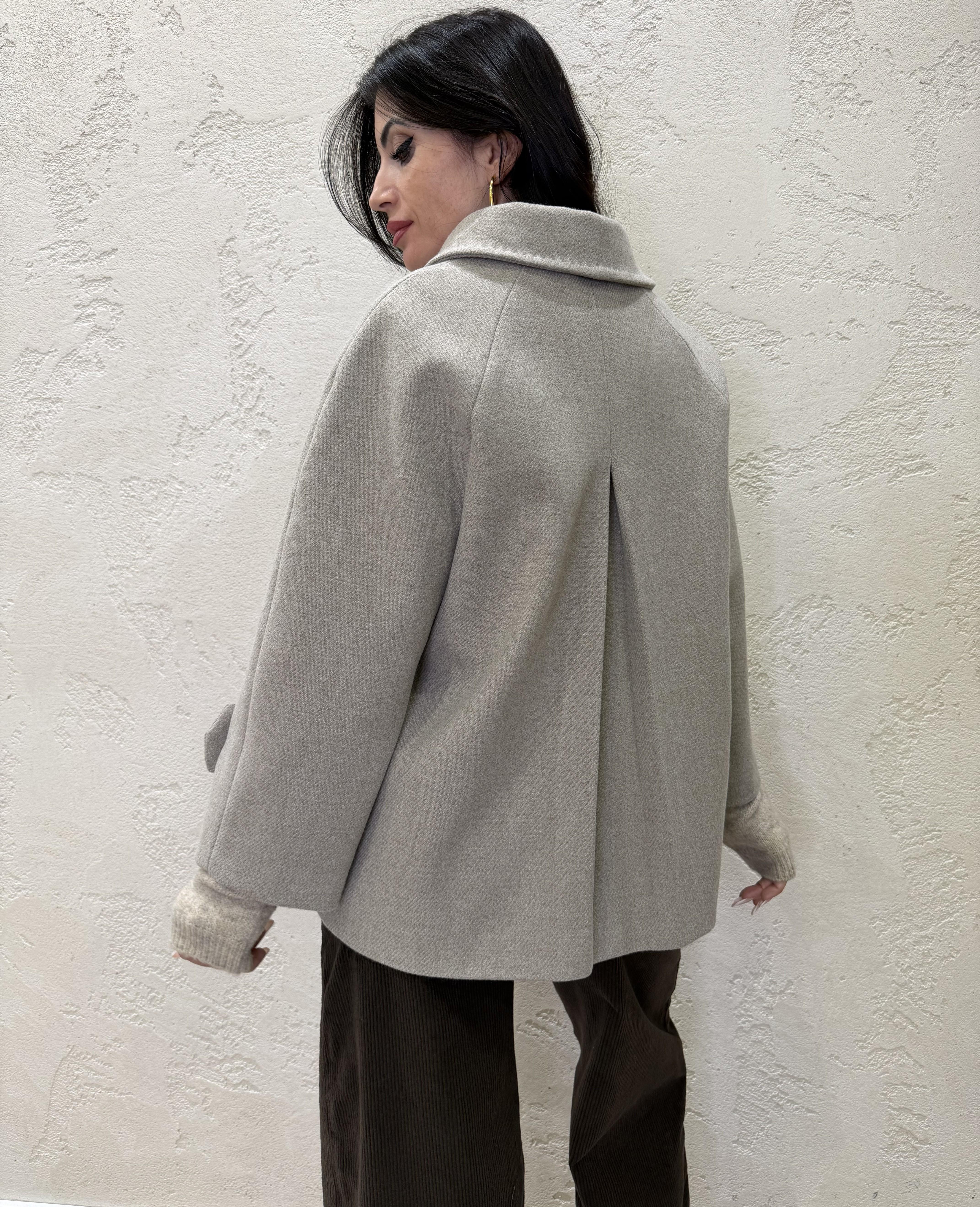 cappotto corto tre bottoni CAPPOTTOCR KASHA ELEVI