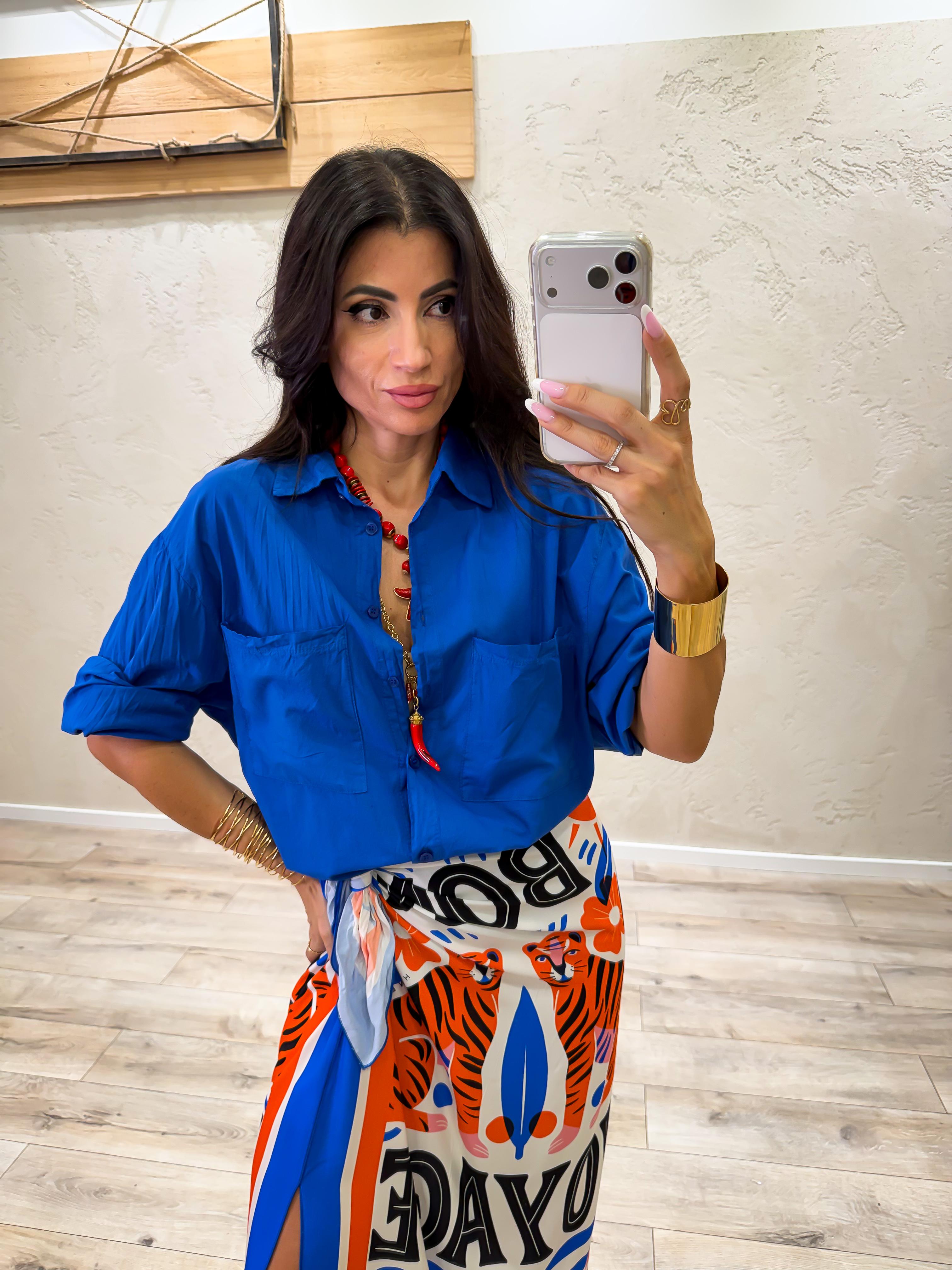 camicia morbida in cotone CFW-Q408 ROYAL HAVEONE