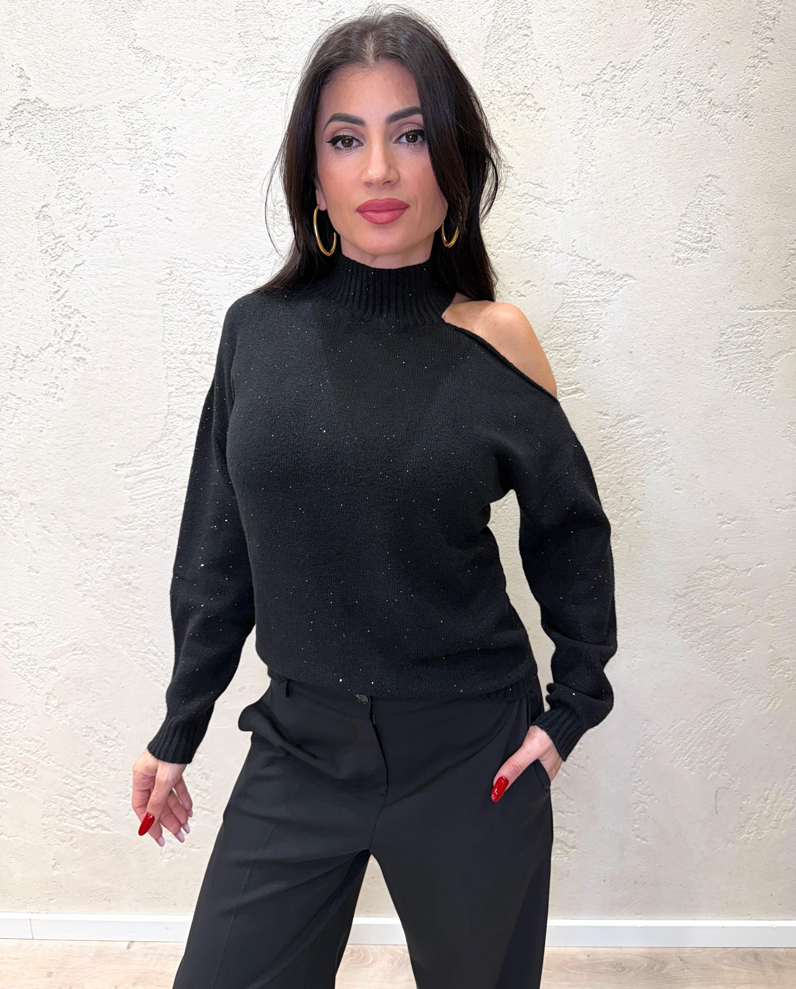 pull cut out micro pailettes 78247 NERO SUSY MIX