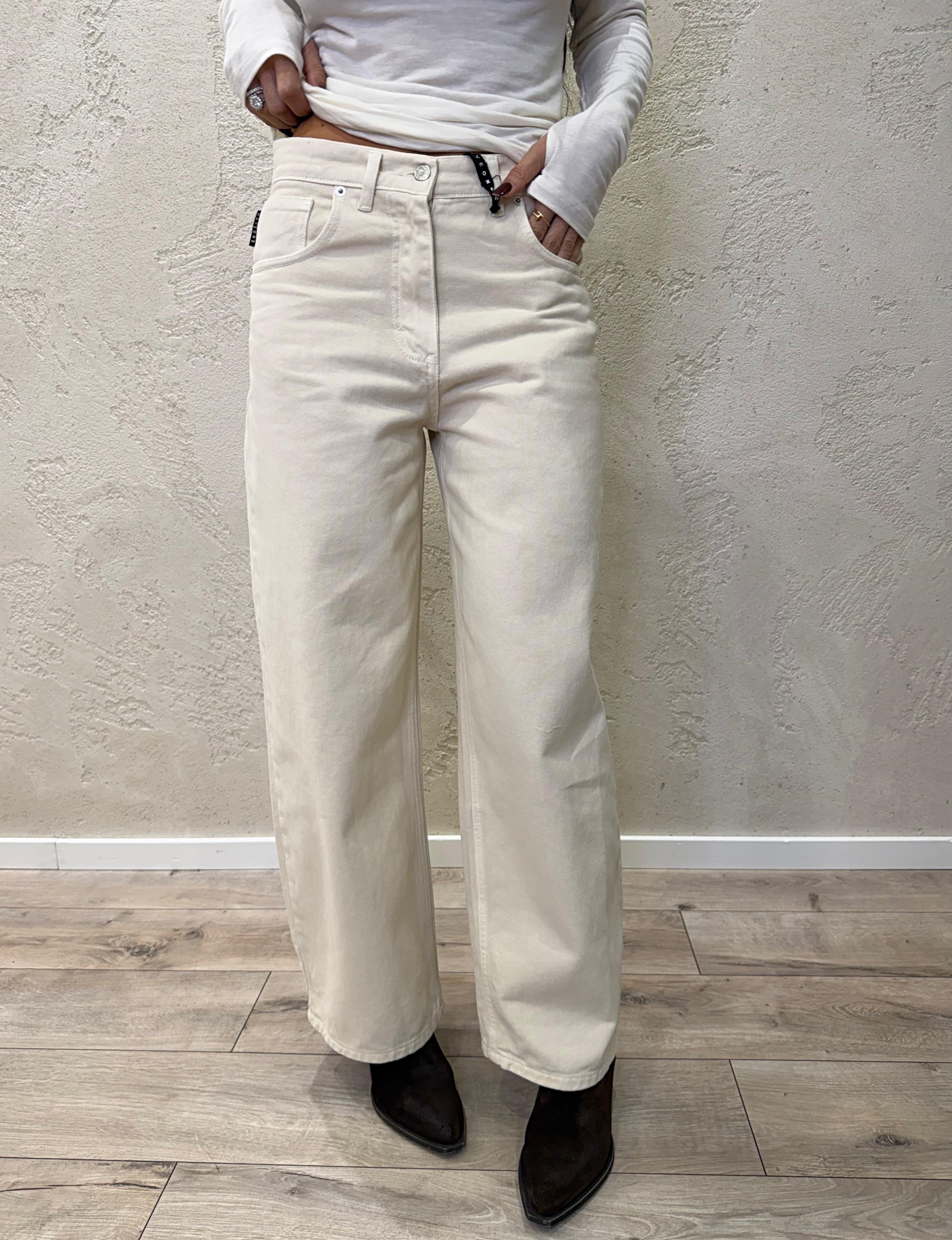 jeans modello bella gamba dritta PLS-P014 BURRO HAVEONE