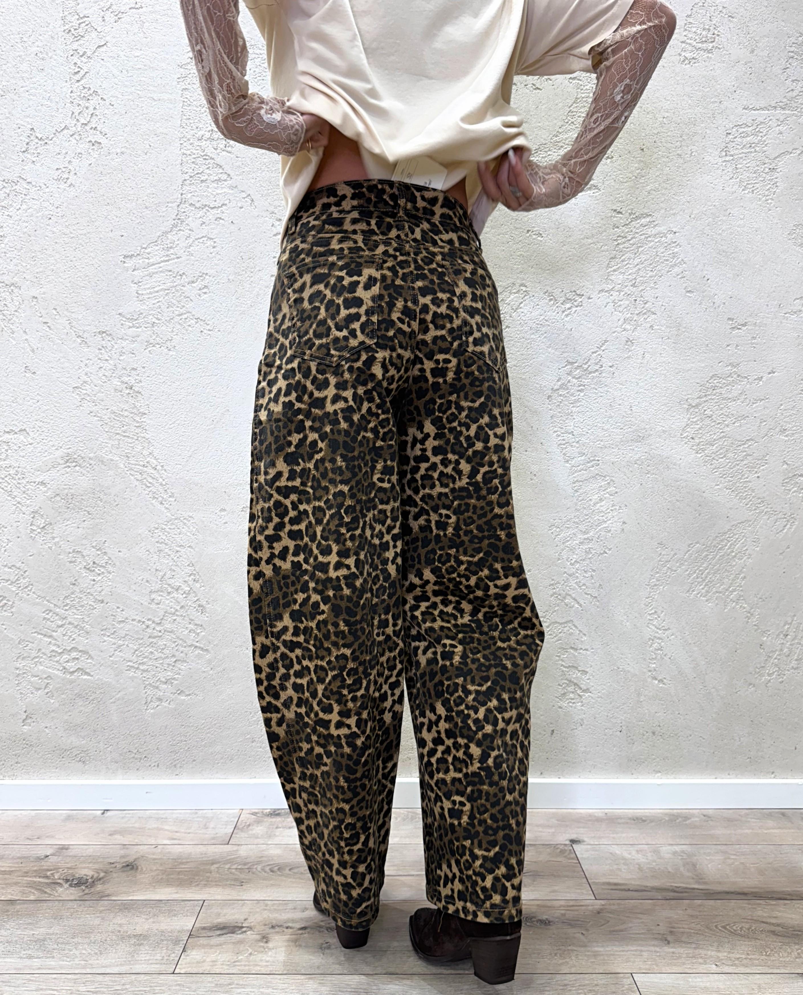 pantalone baloon fit maculato PANTMAC MACULATO ELEVI