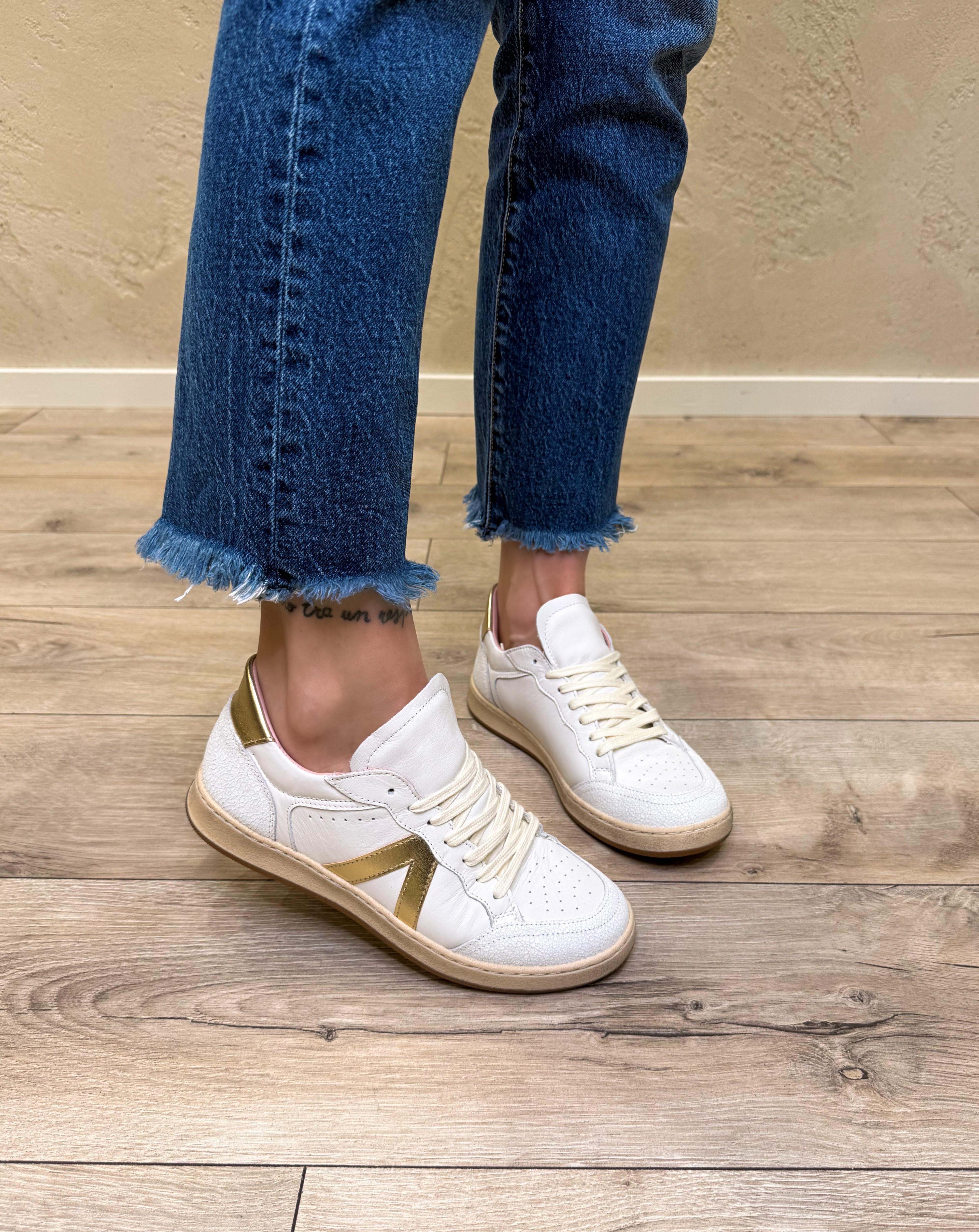 sneakers in pelle 70/SPECIAL02 PLATINO DIVINE FOLLIE