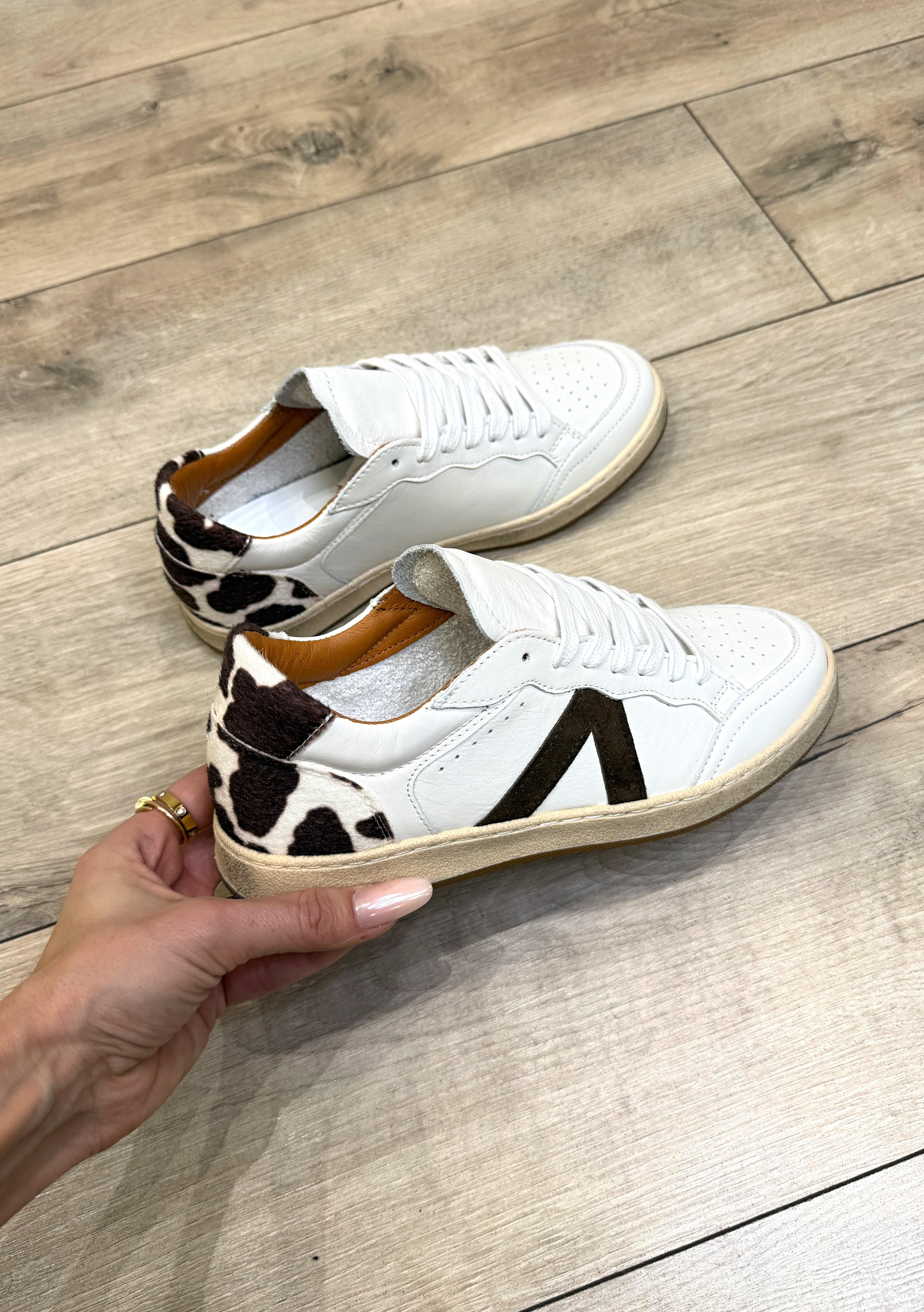 sneakers in pelle 70/SPECIAL02 CIOCCOLATO DIVINE FOLLIE