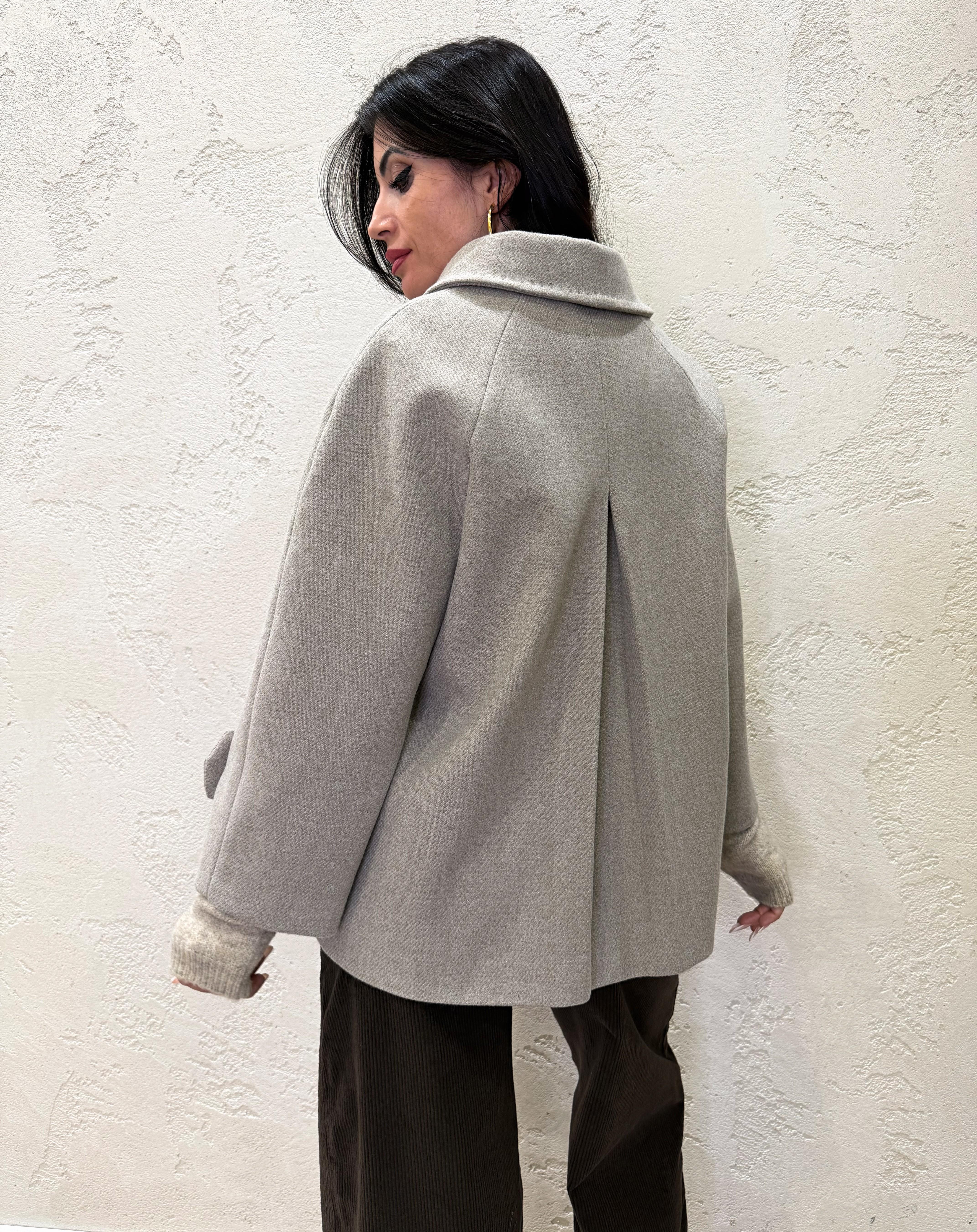 cappotto corto tre bottoni CAPPOTTOCR KASHA ELEVI