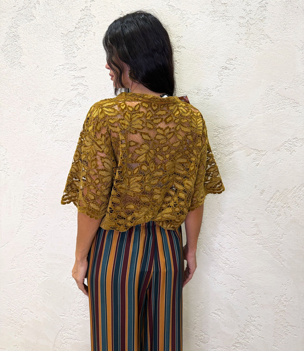 T-shirt "Nomad" in pizzo