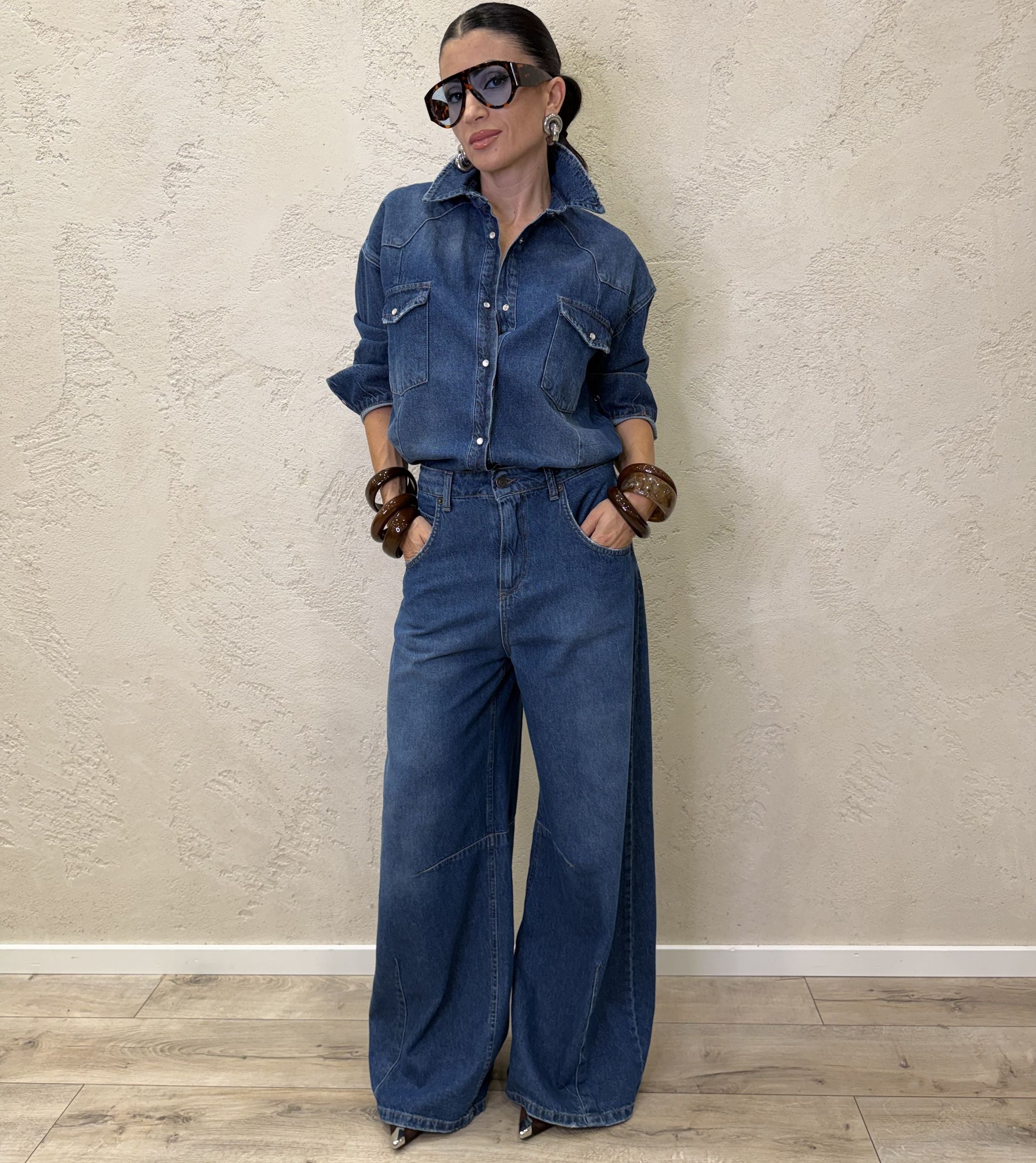 Jeans "Ariel" wide leg