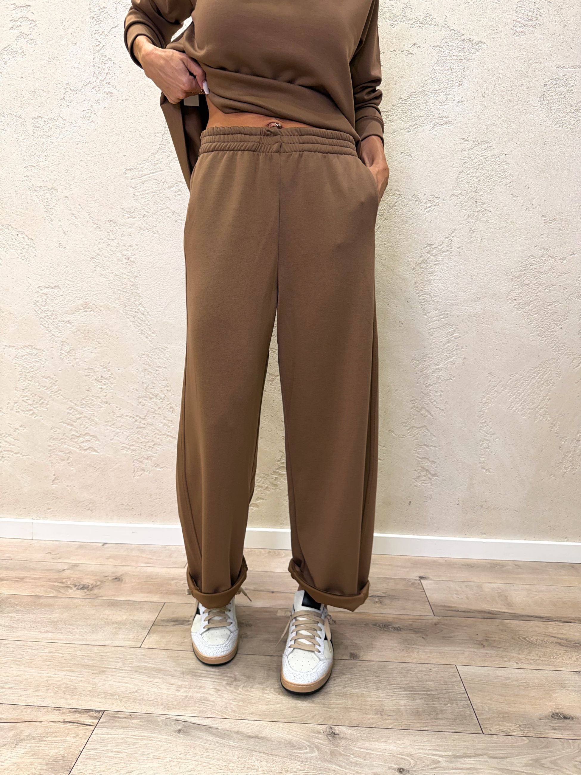 completo coordinato in felpa soft touch