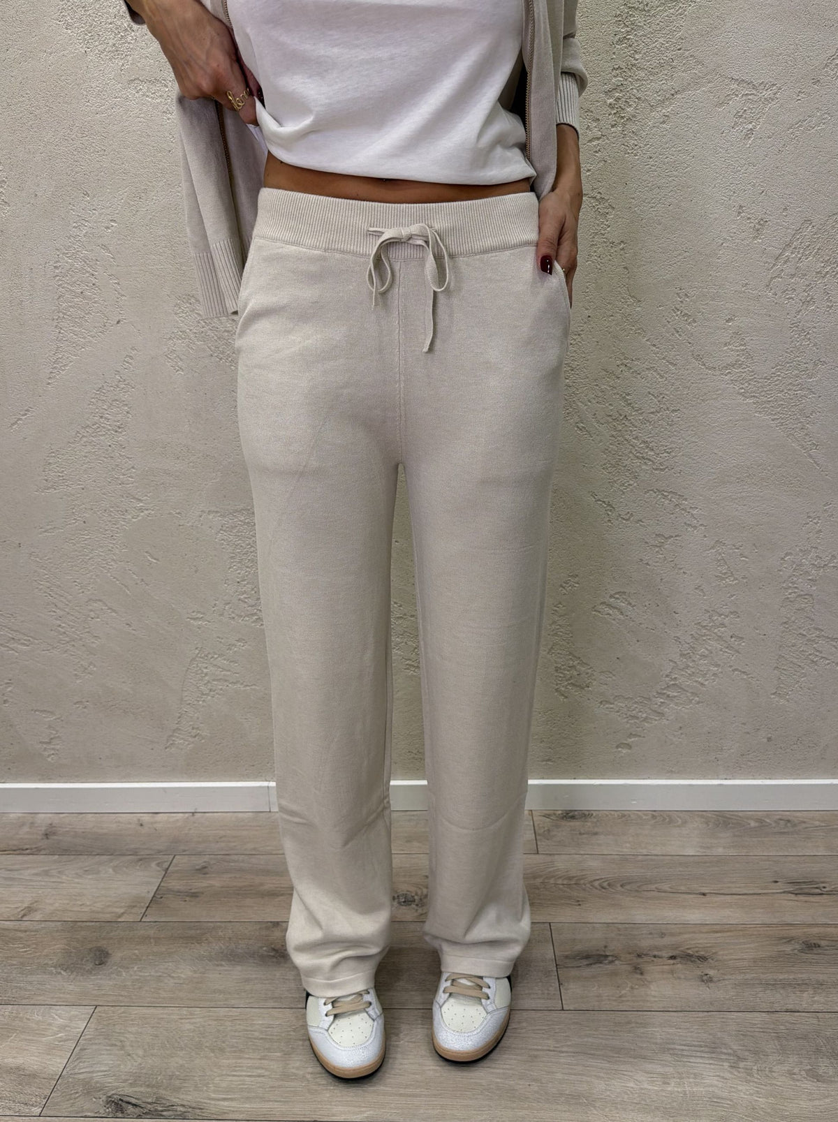 Tuta in maglia "Comfy" zip lunga